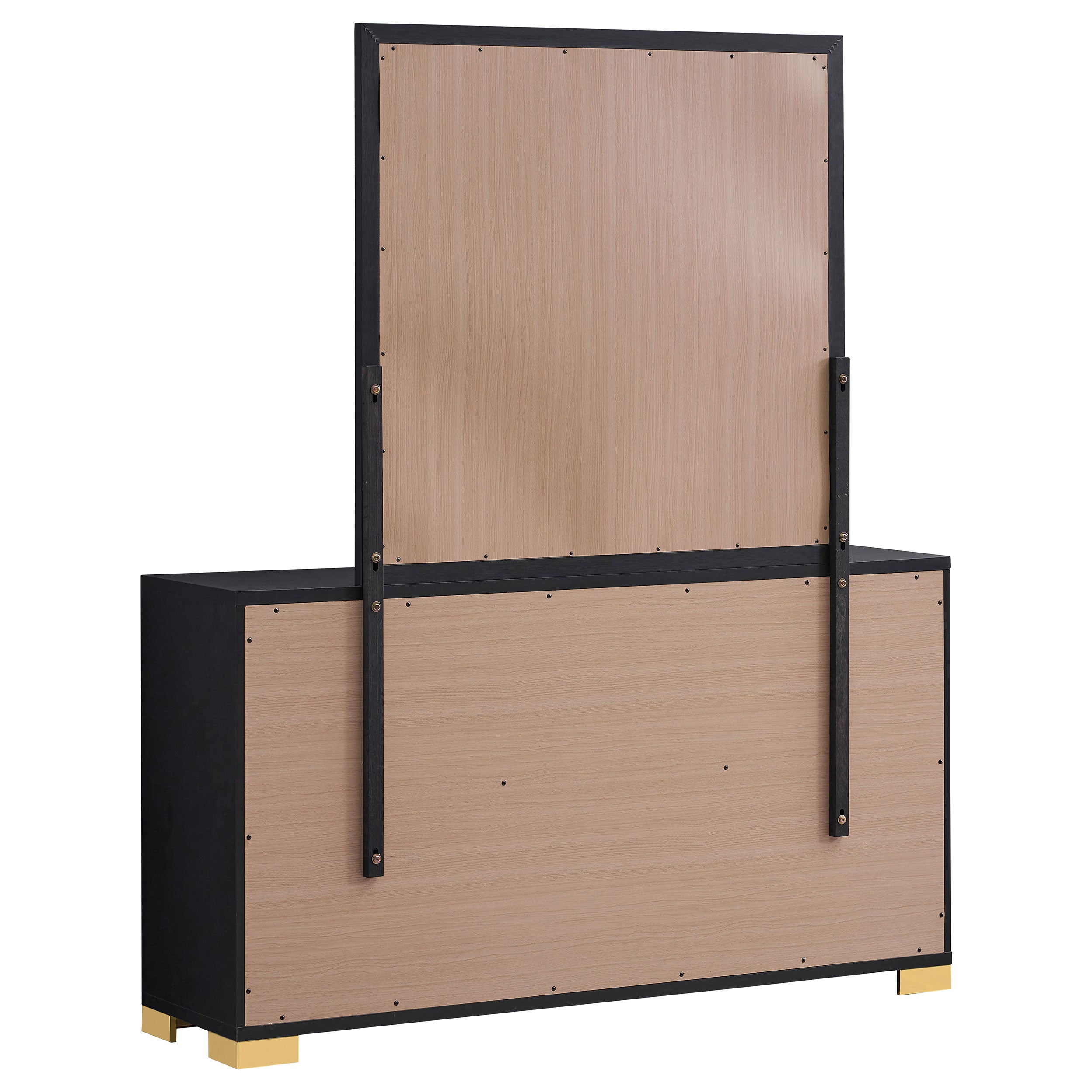 Marceline 6-drawer Dresser Black