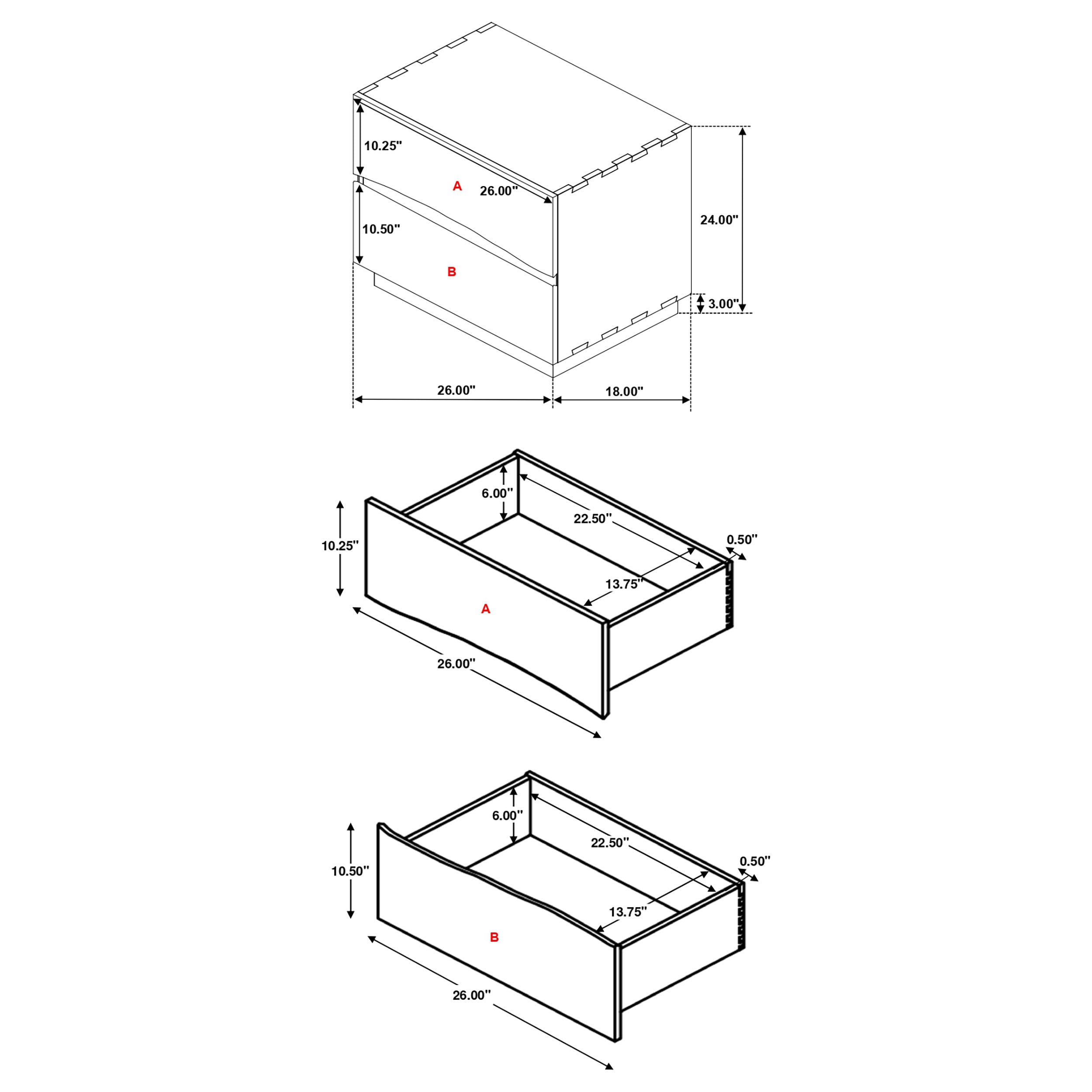 Winslow  California King Bedroom Set Smokey Walnut