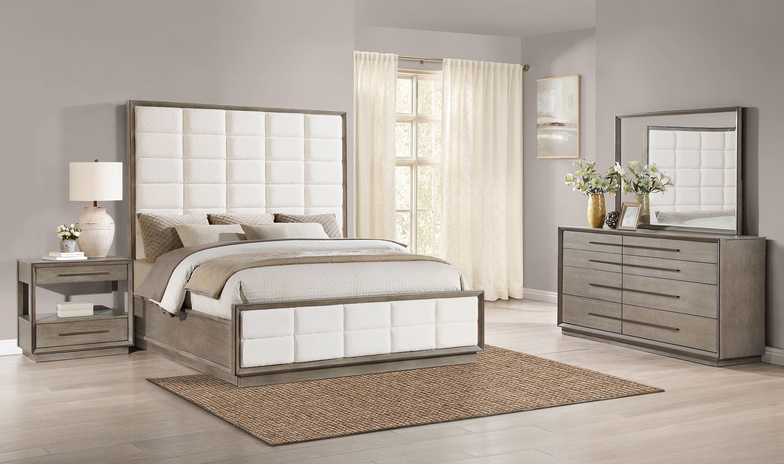 Durango  California King Bedroom Set Peppercorn