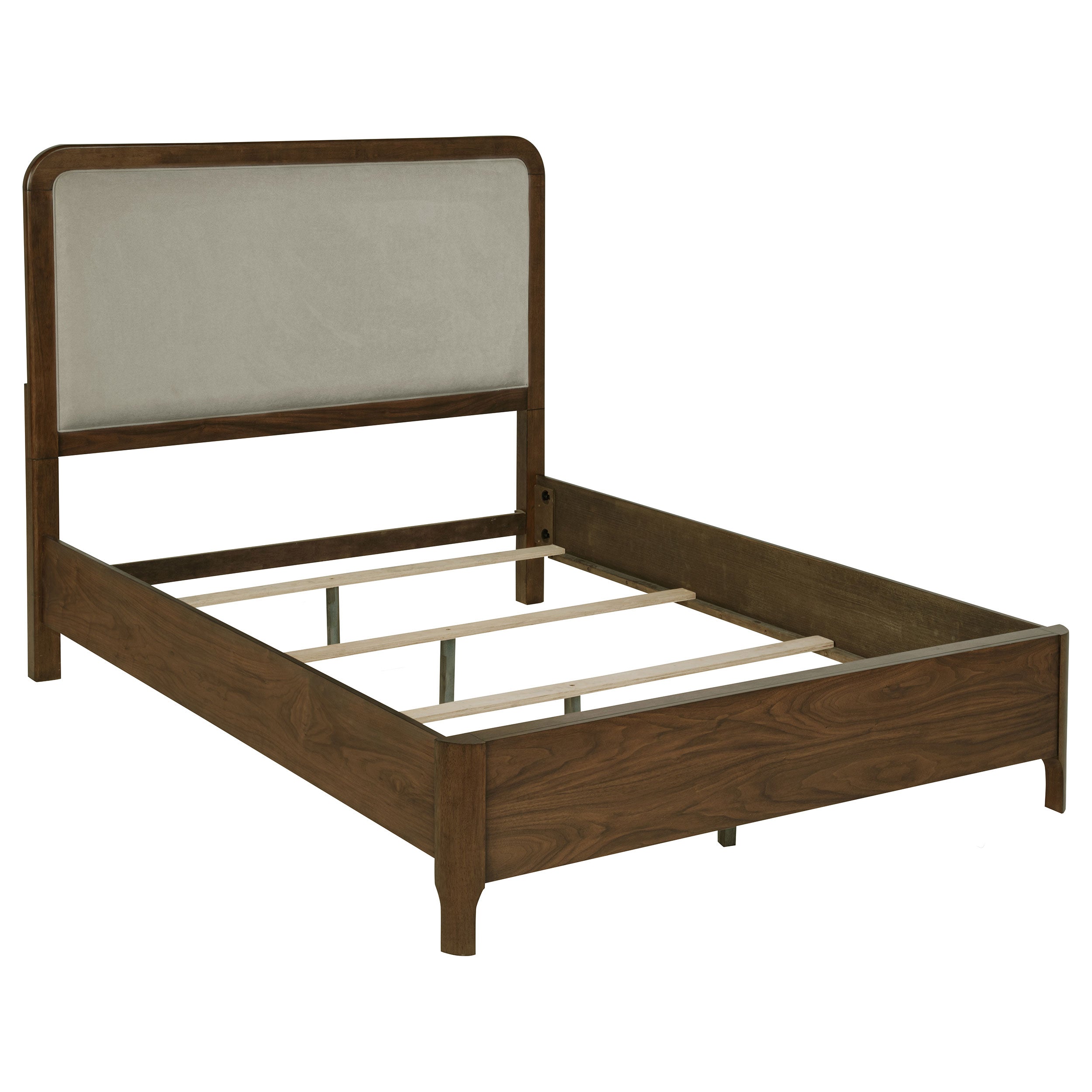 Maderia  California King Bedroom Set Walnut