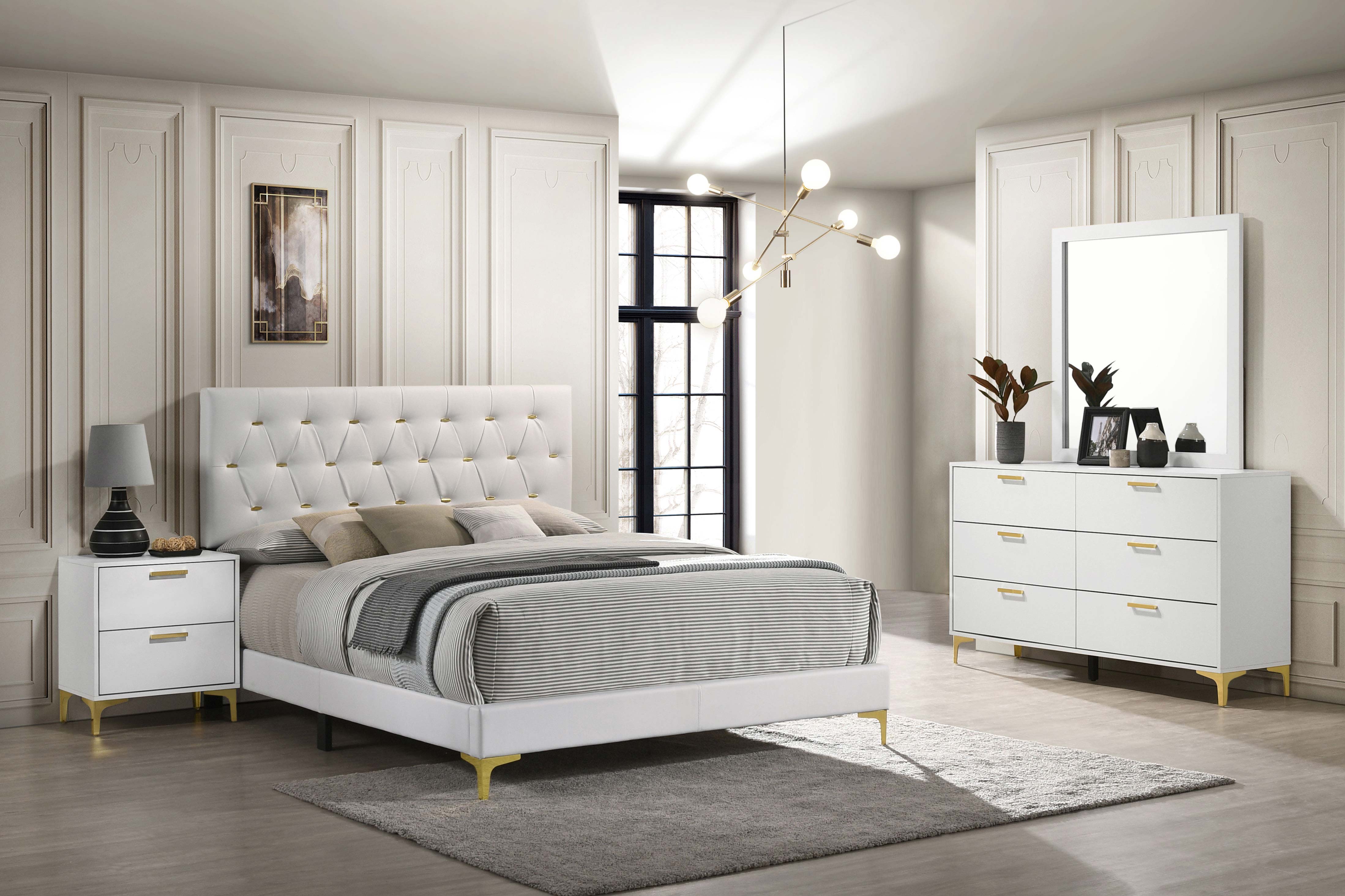 Kendall  California King Bedroom Set Black