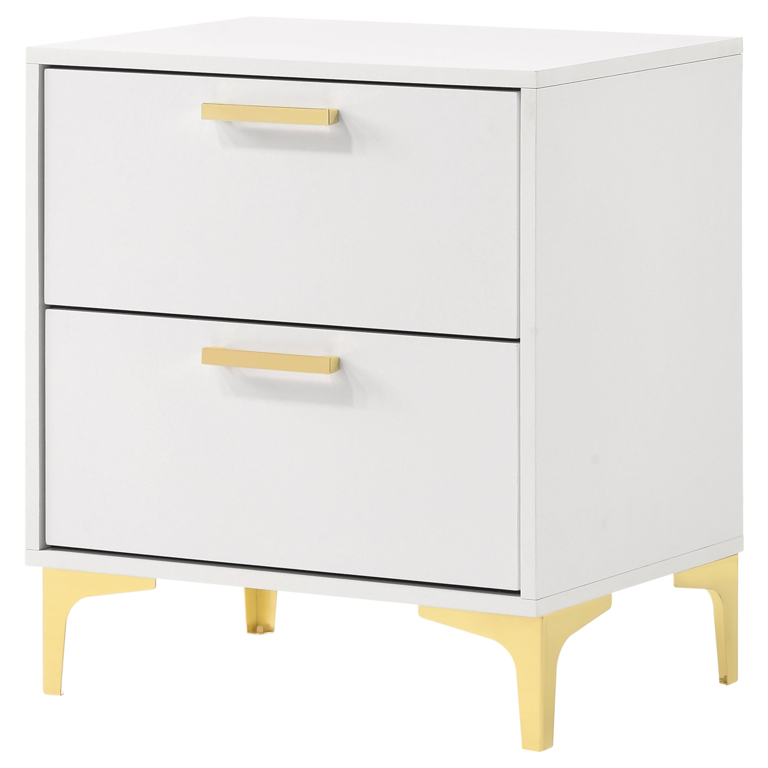 Kendall 2-drawer Nightstand Black