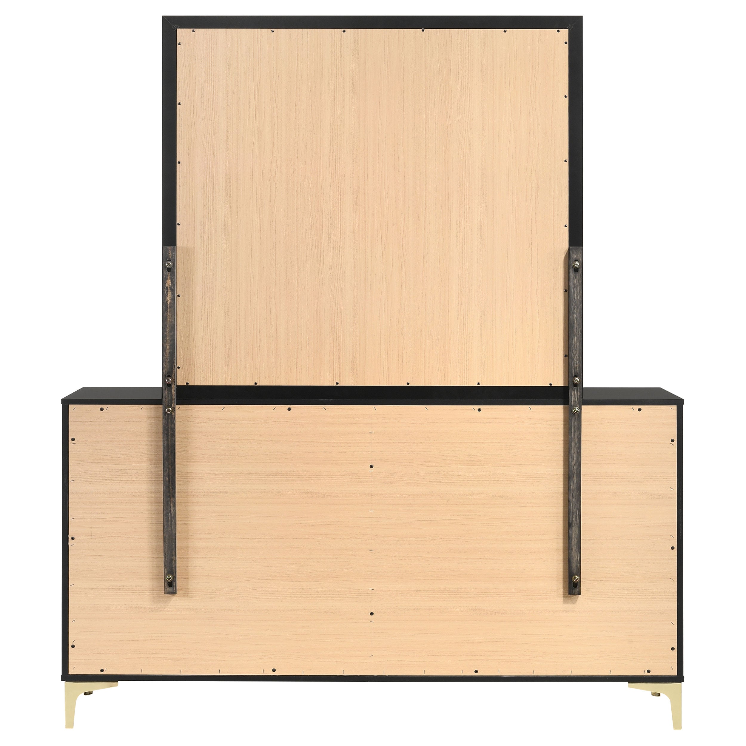 Kendall 6-drawer Dresser Black