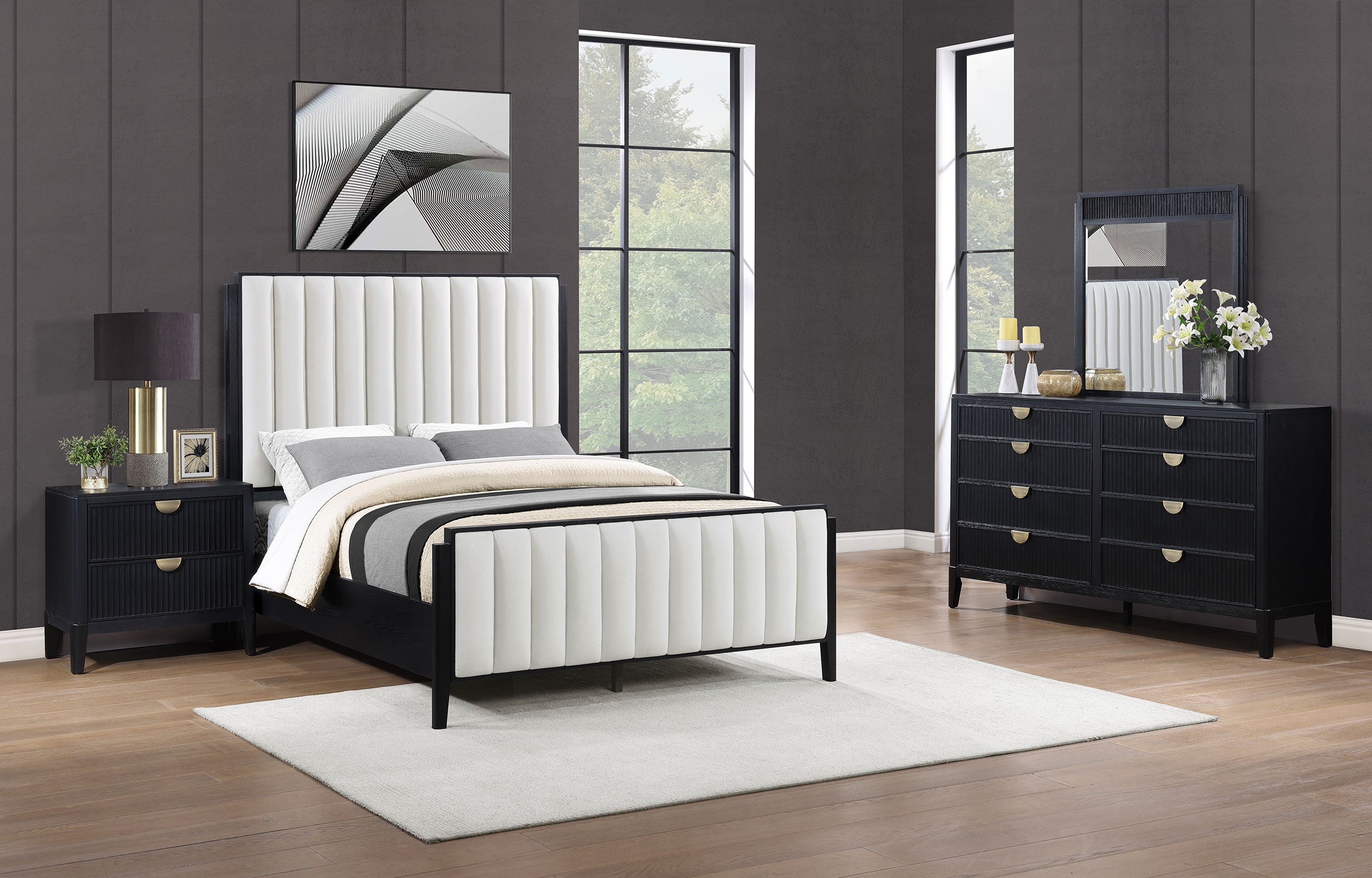 Brookmead  California King Bedroom Set Black