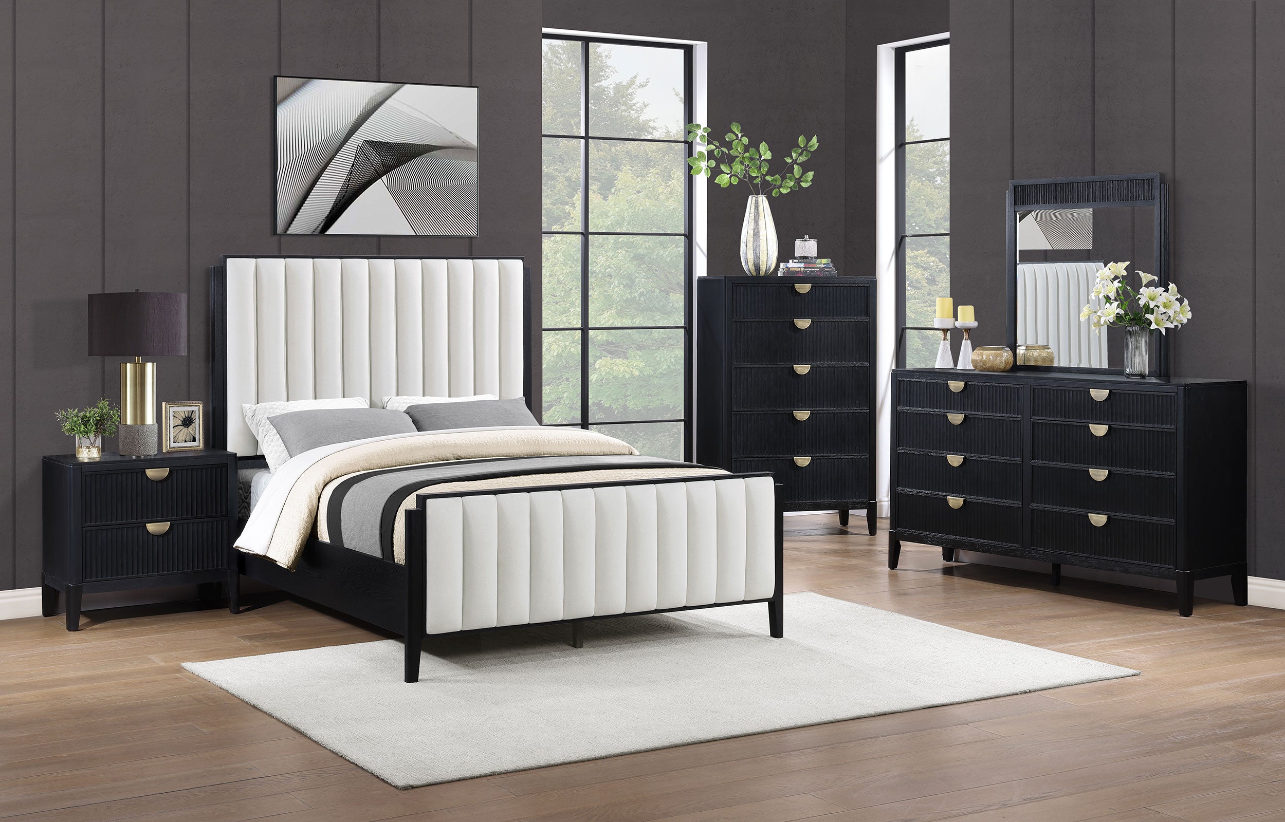 Brookmead  California King Bedroom Set Black