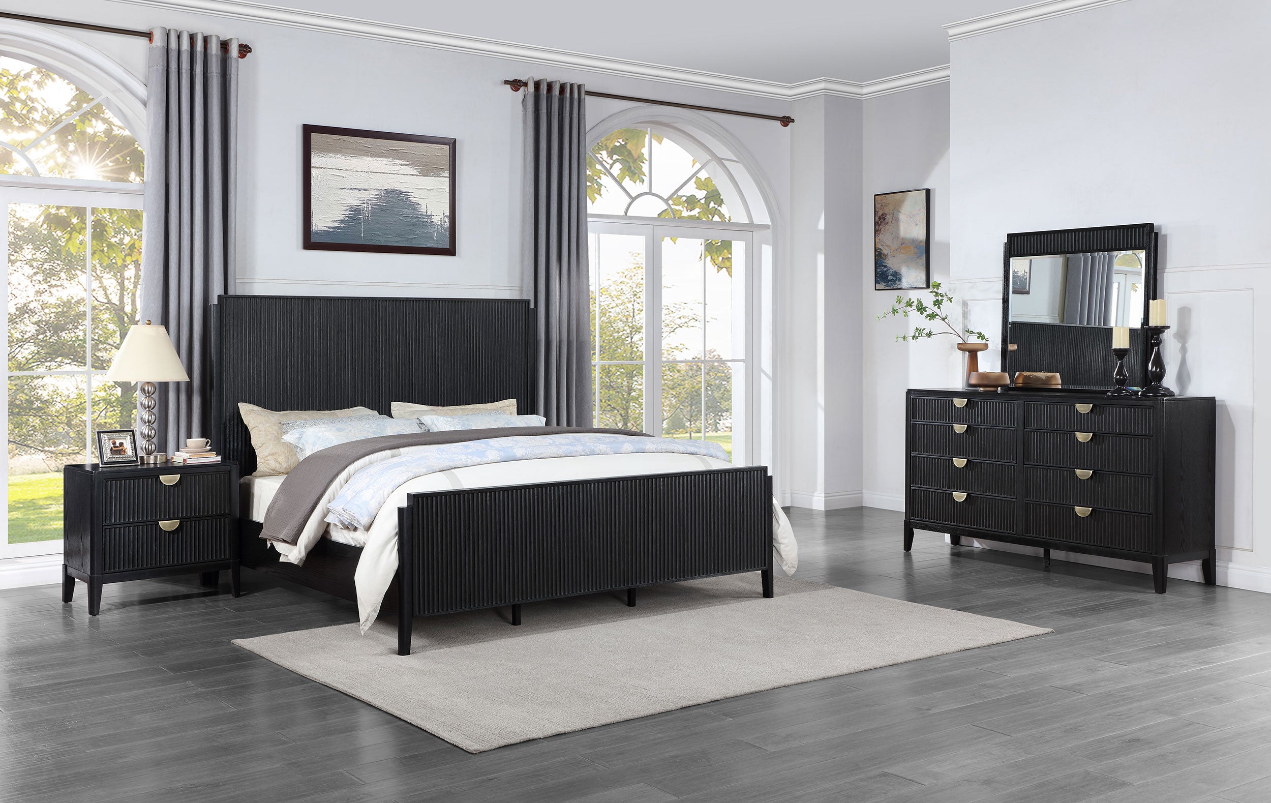 Brookmead  California King Bedroom Set Black