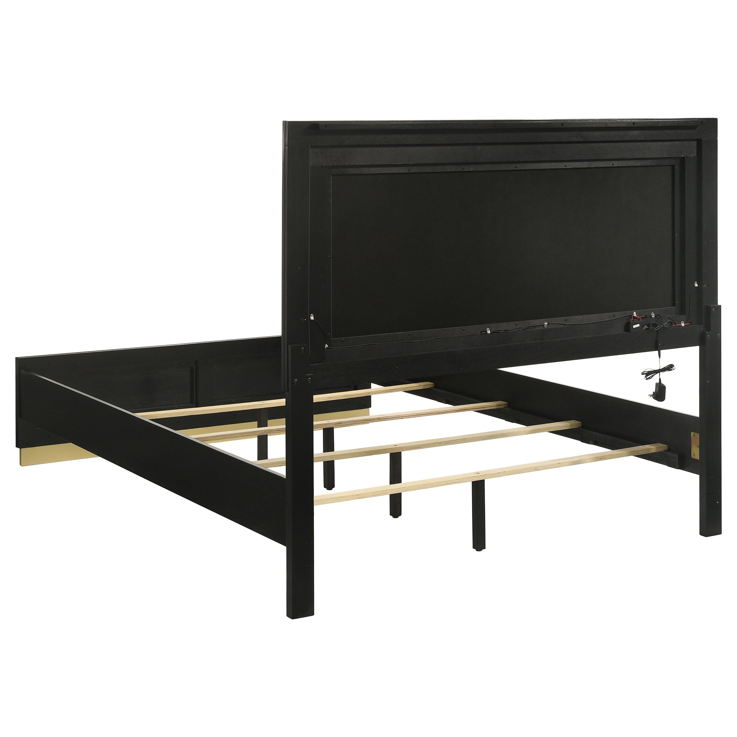 Caraway  California King Bedroom Set Black
