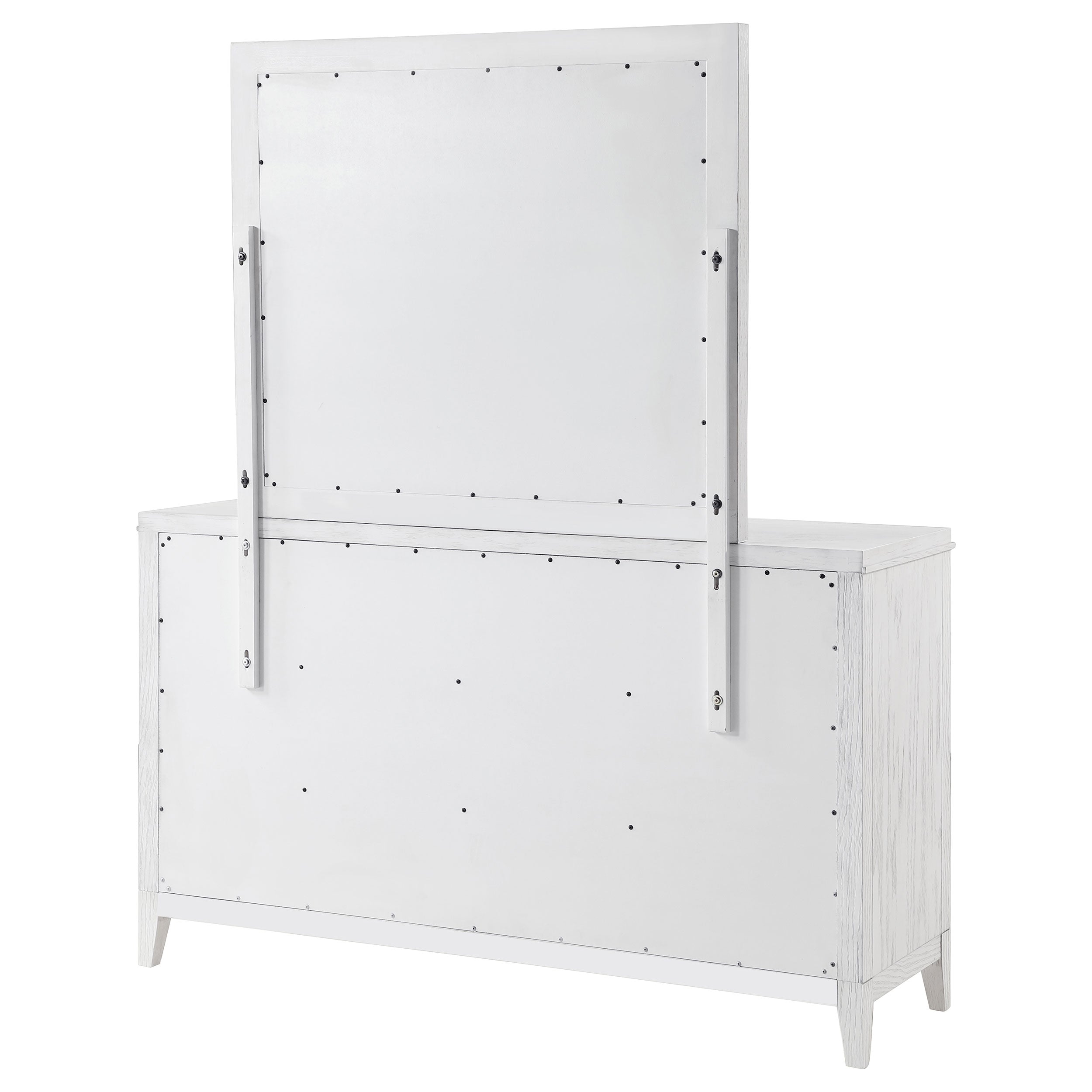 Marielle 6-drawer Bedroom Dresser Distressed White