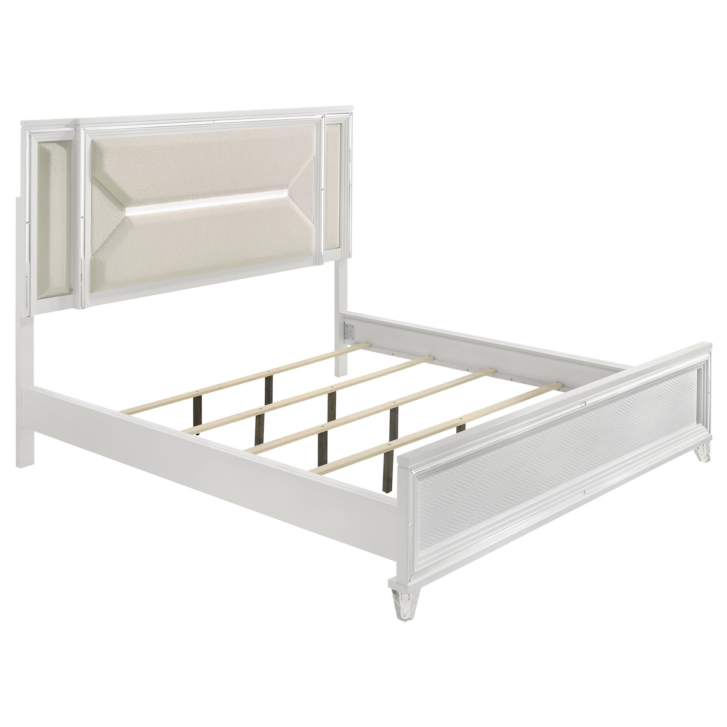 Marmore California King Bedroom Set White