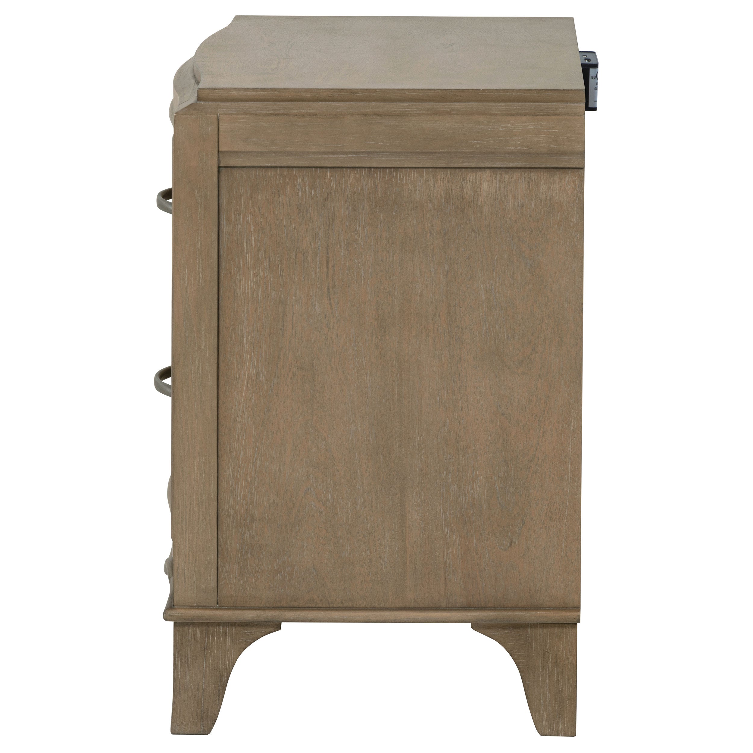 Revello 2-drawer Nightstand Bedside Table Washed Mango