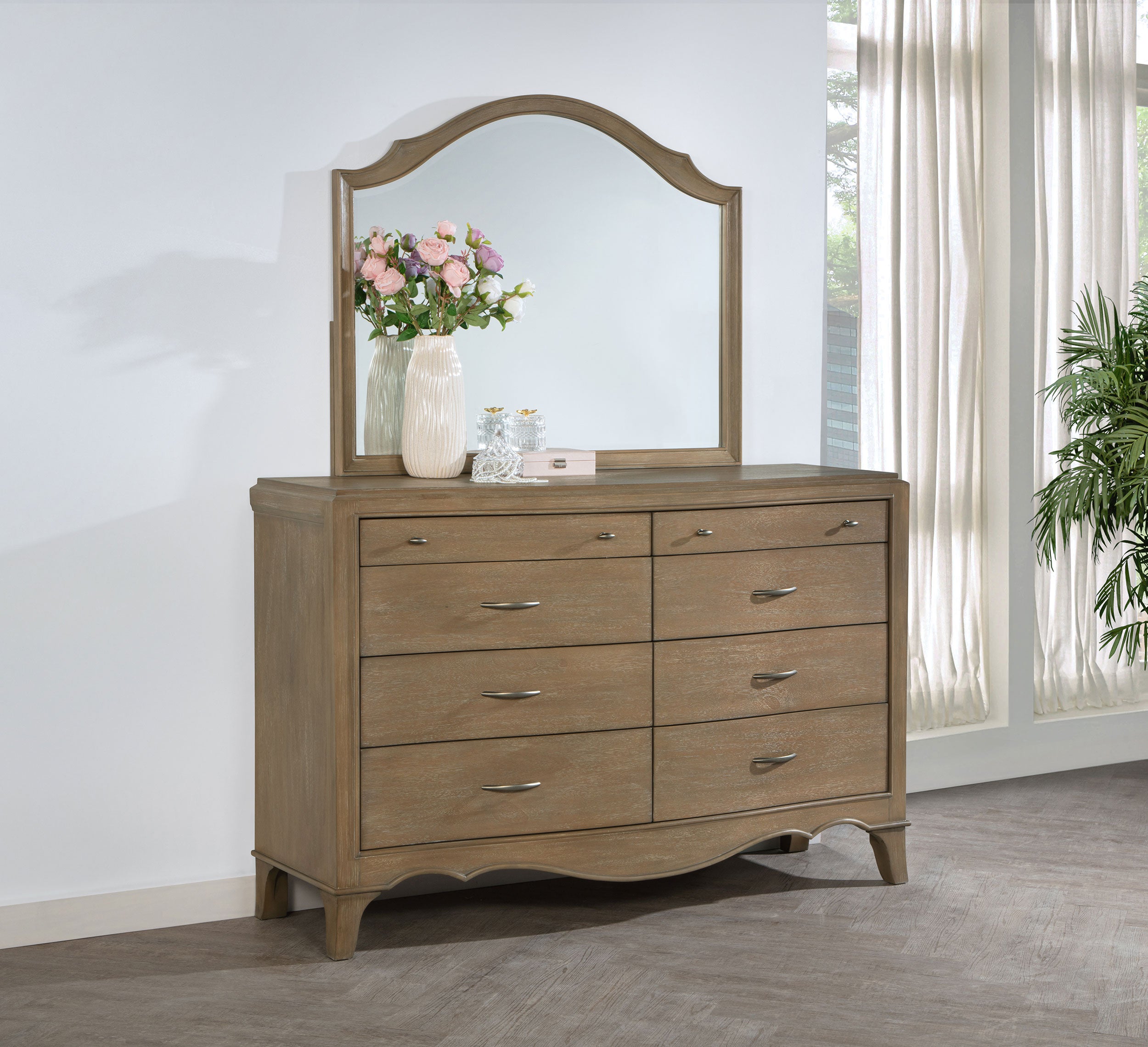 Revello 8-drawer Bedroom Dresser Washed Mango