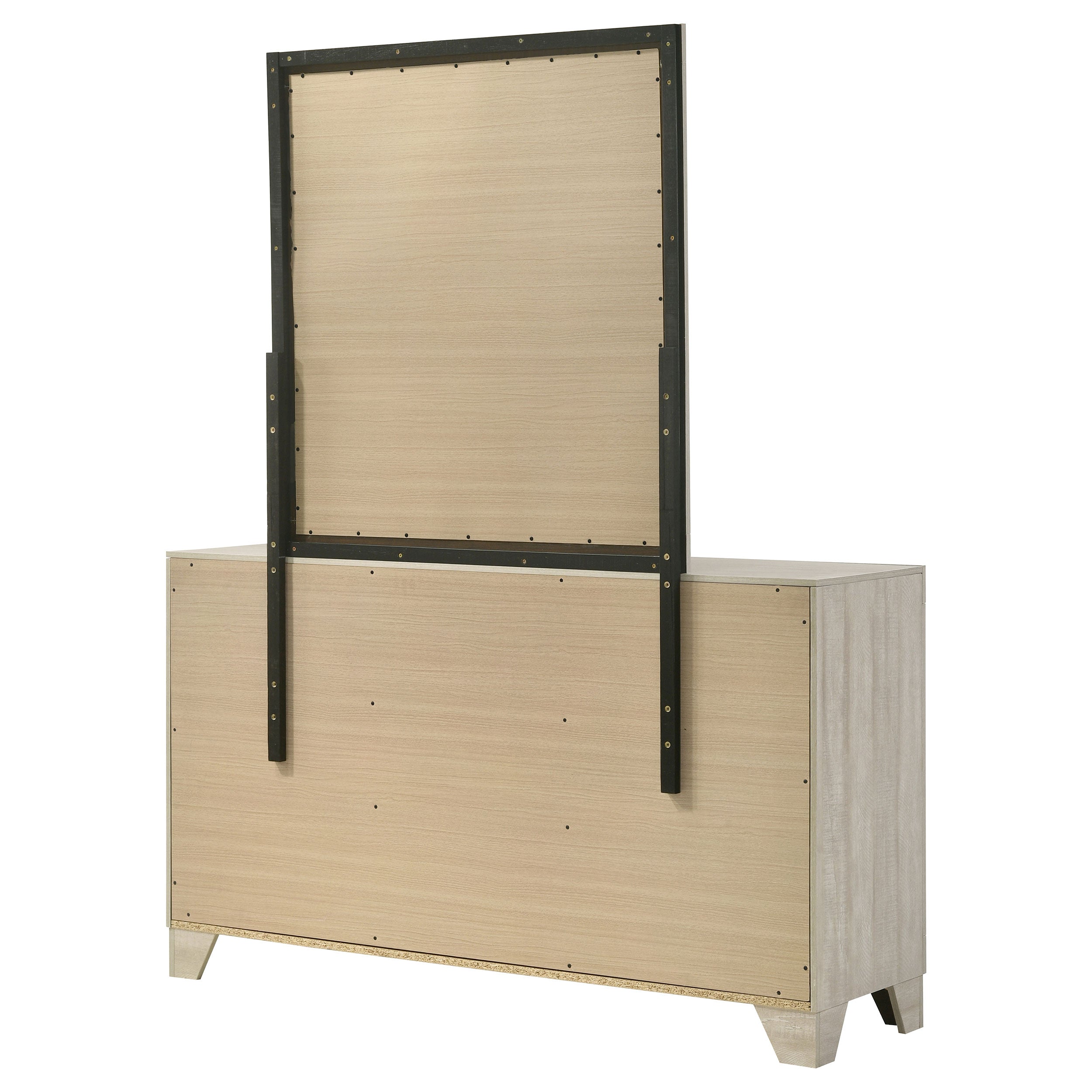 Trenton 6-drawer Bedroom Dresser Rustic Cream