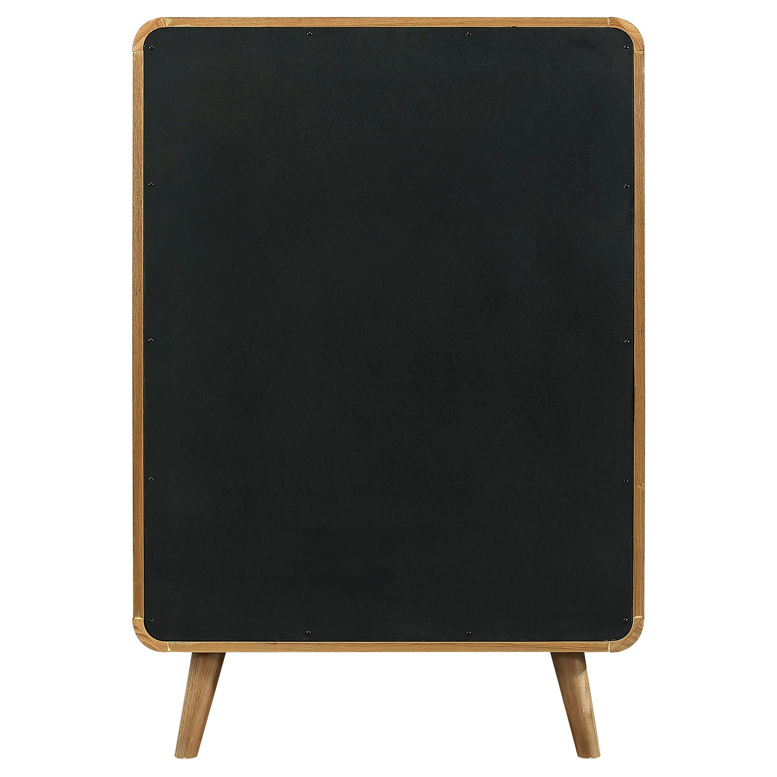 Robyn 5-drawer Bedroom Chest of Drawers Dark Walnut