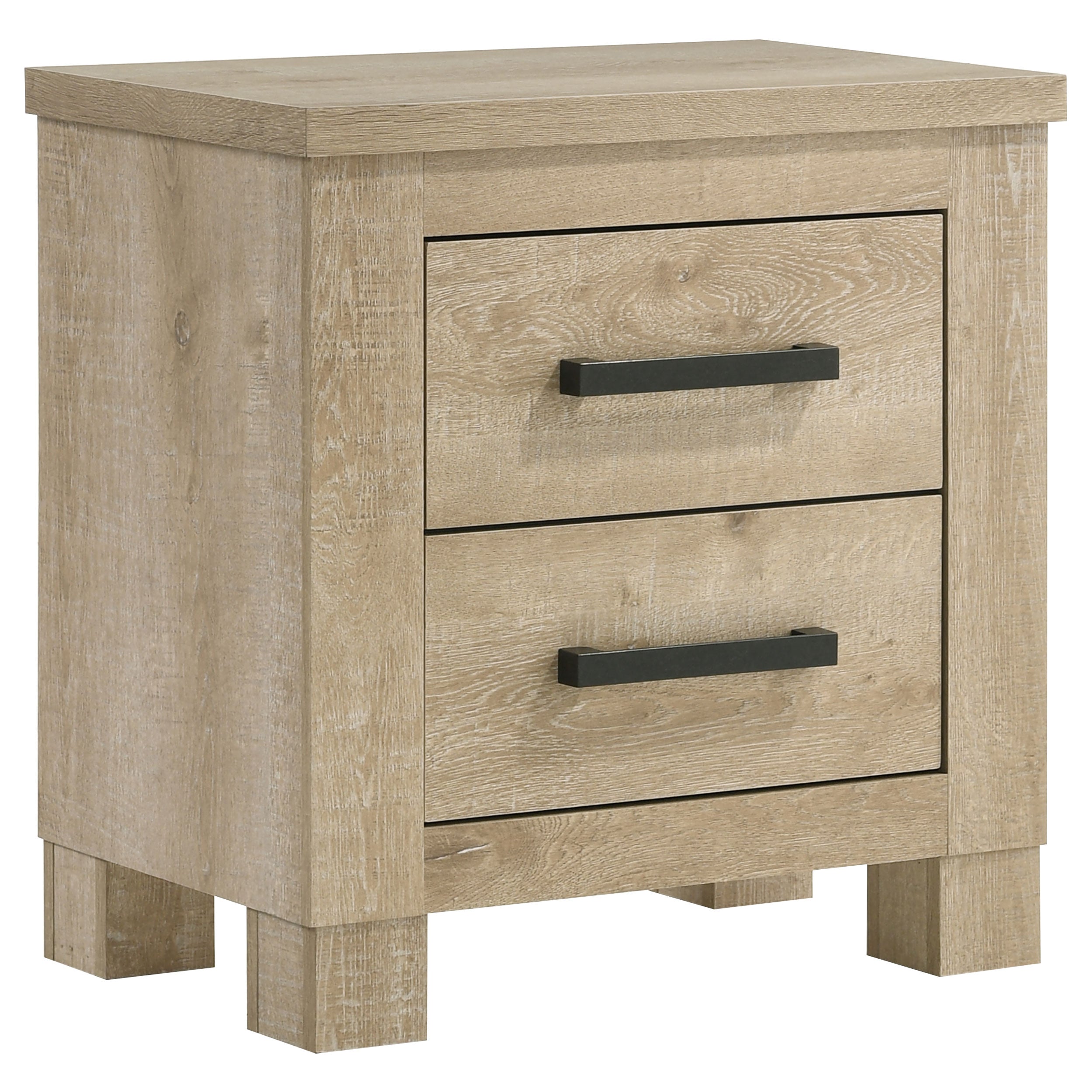 Oakglen  California King Bedroom Set Weathered Oak