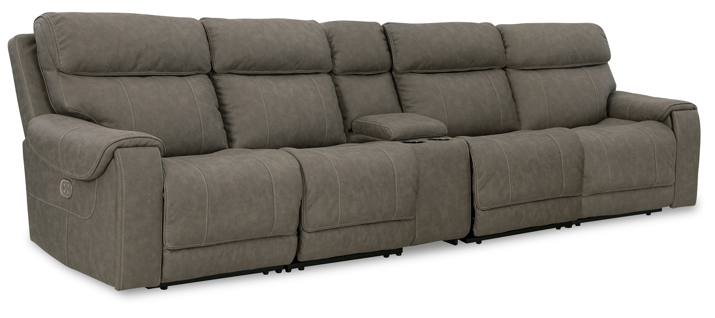 Starbot Power Reclining Sectional with Console