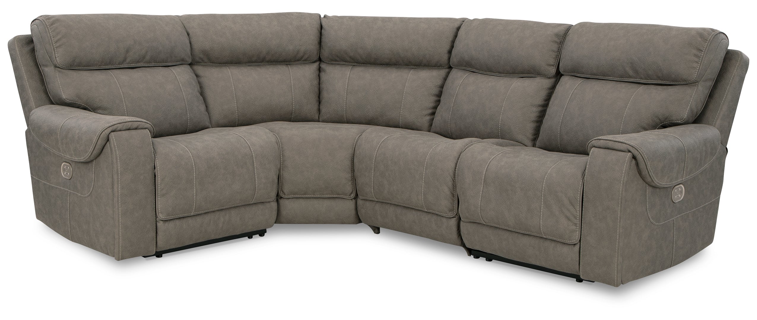 Starbot Power Reclining Sectional with Console