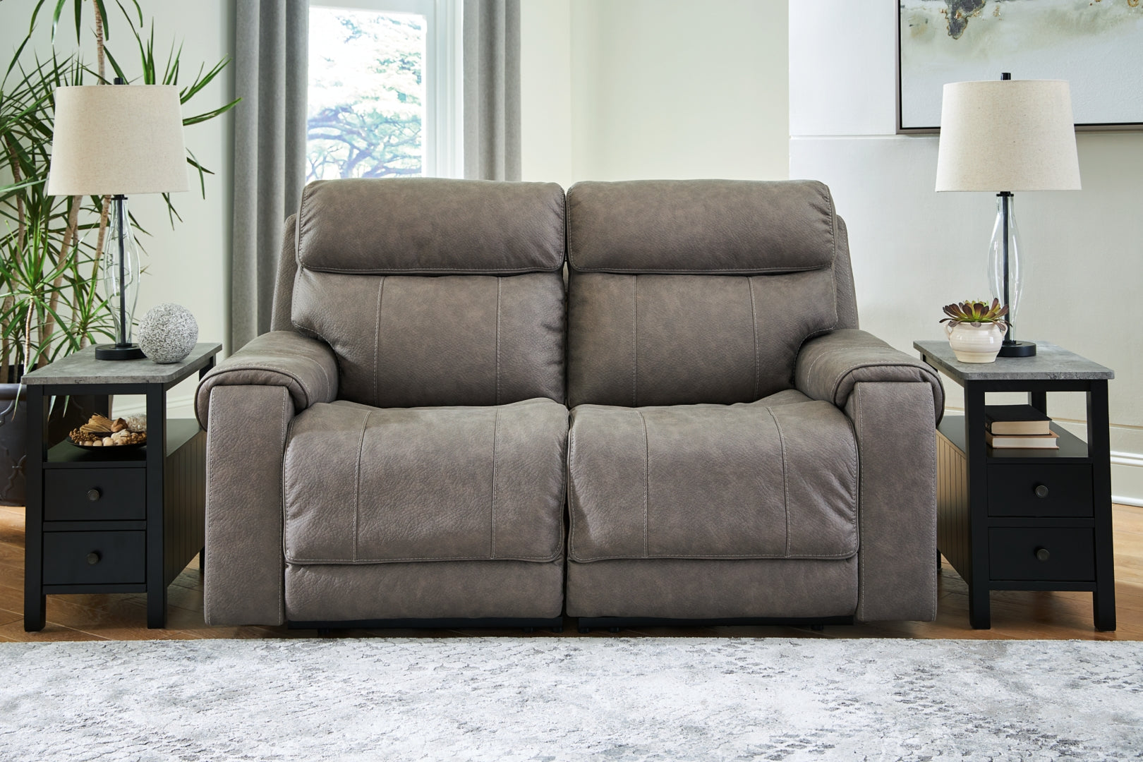 Starbot Power Reclining Sectional with Console