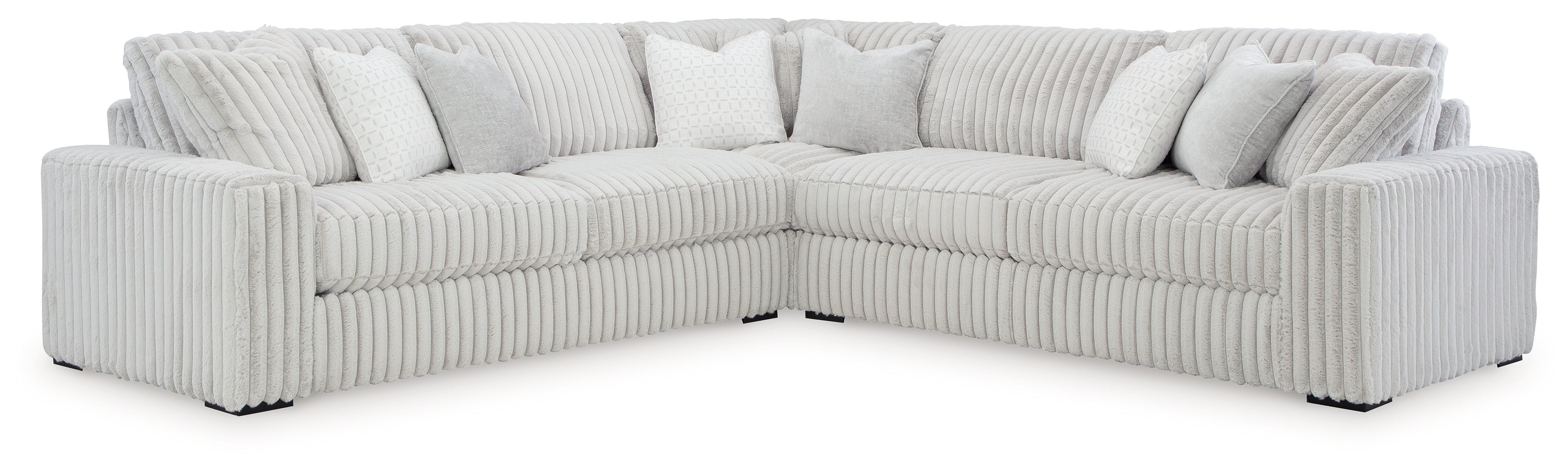 Stupendous Sectional with Ottoman (Customizable)
