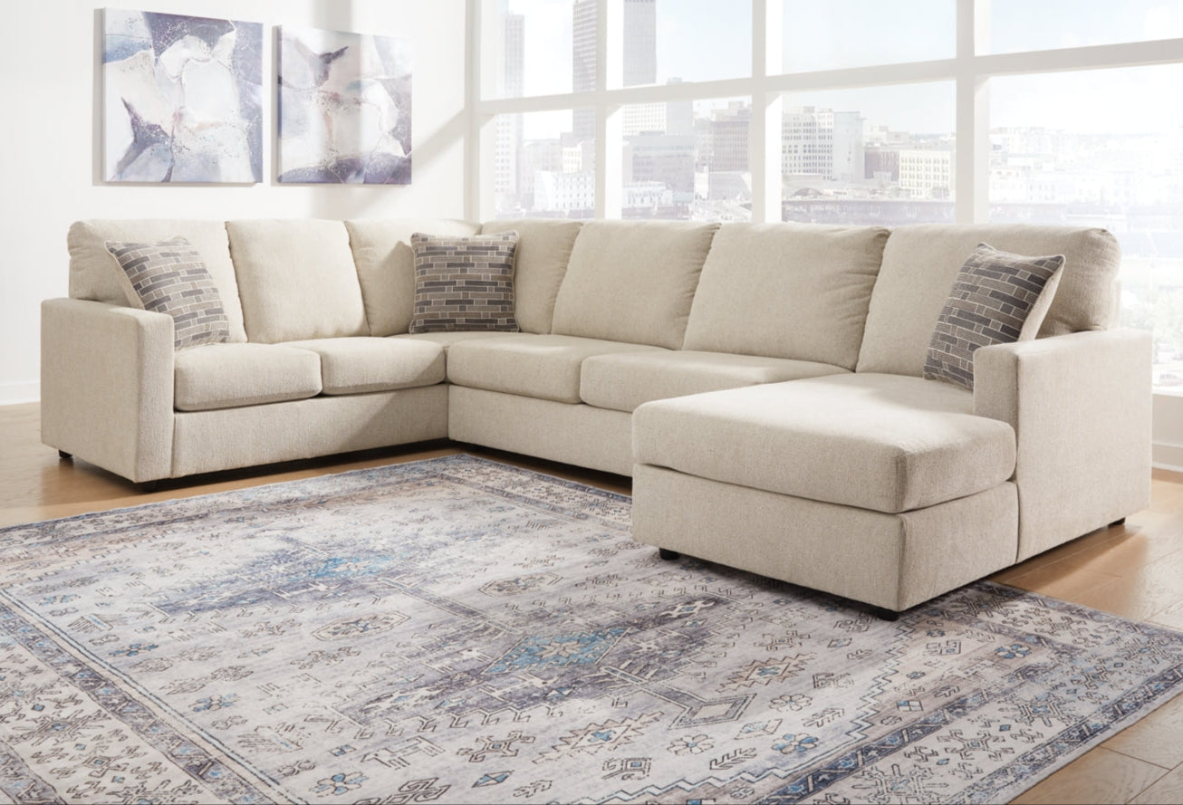 Edenfield 3-Piece Sectional with Chaise