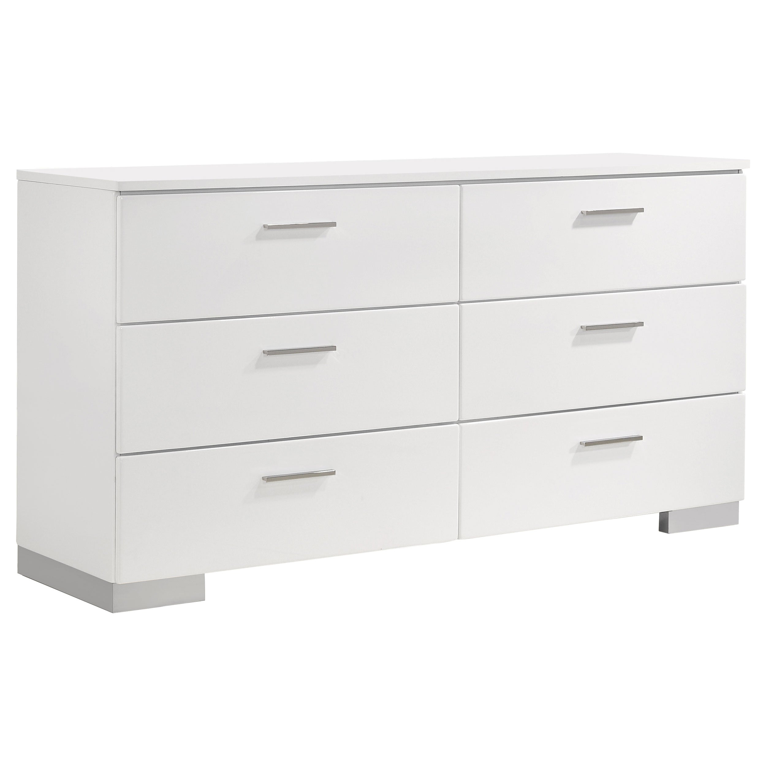 Jeremaine  California King Bedroom Set White