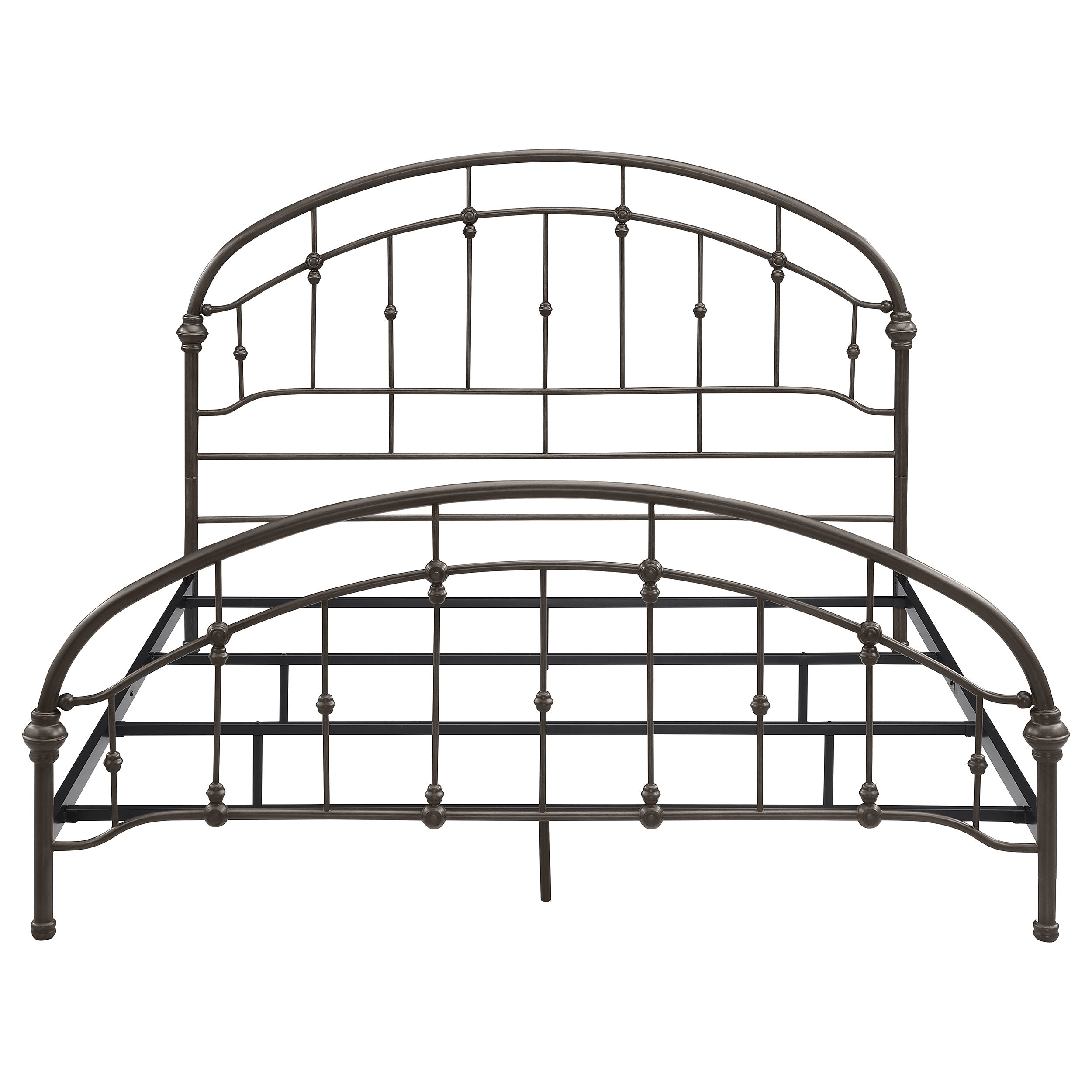 Rowan Metal Open Frame Bed Dark Bronze