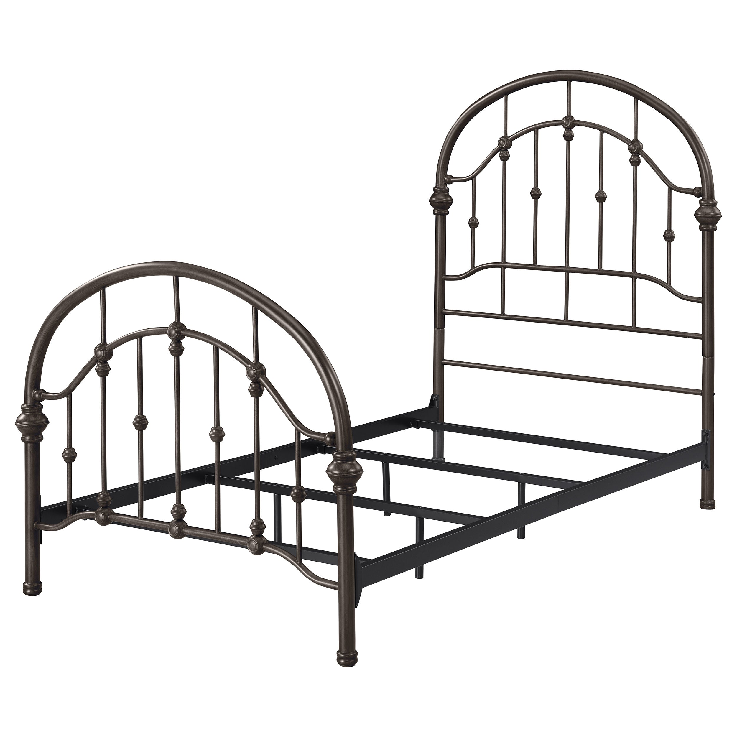 Rowan Metal Open Frame Bed Dark Bronze
