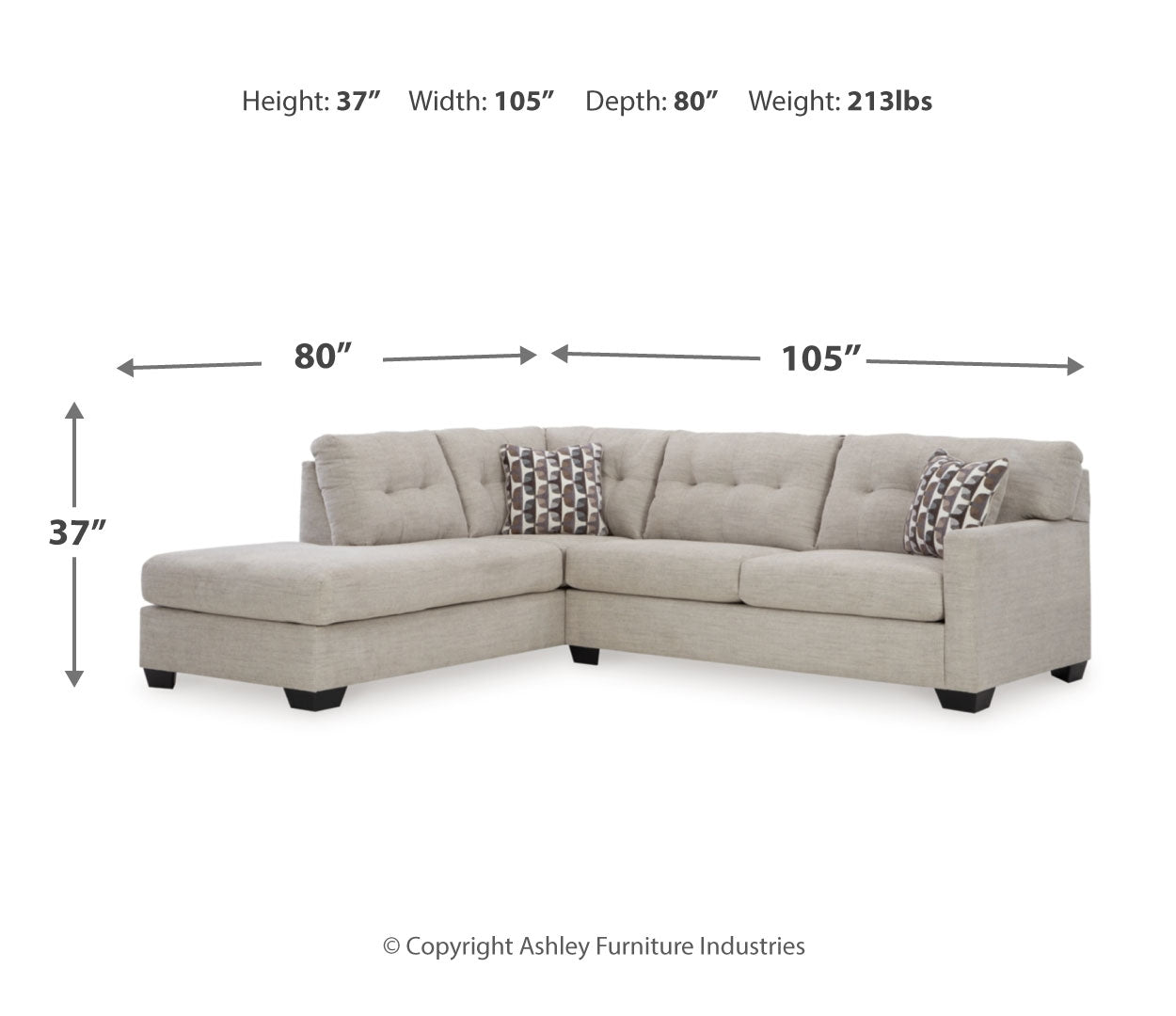 Mahoney 2-Piece Sectional