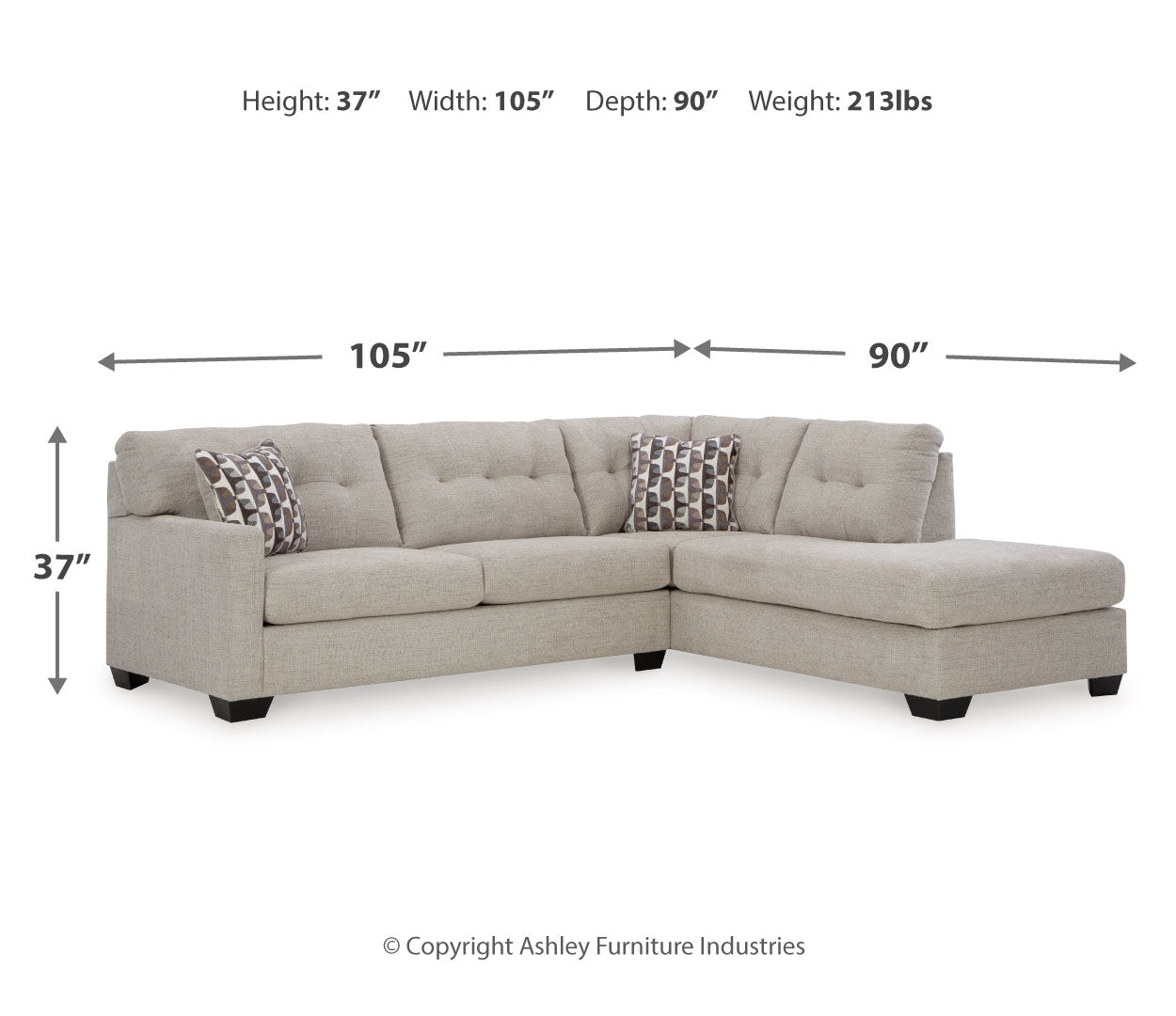Mahoney 2-Piece Sectional