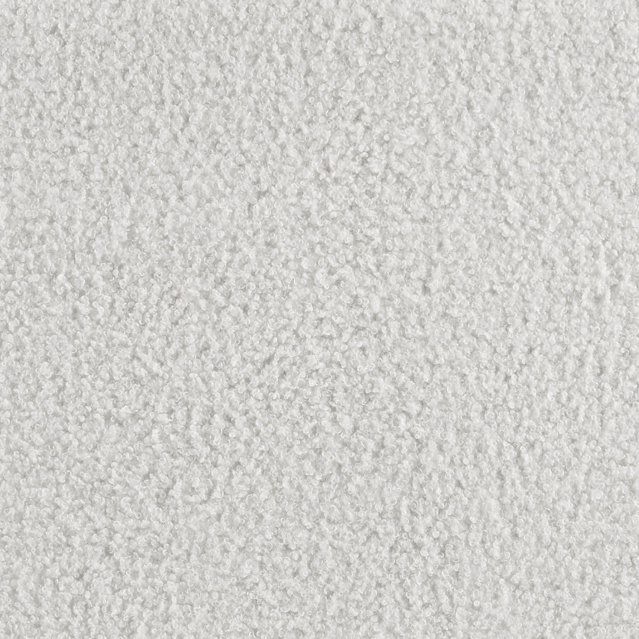 Alamosa Boucle Upholstered Platform Bed White