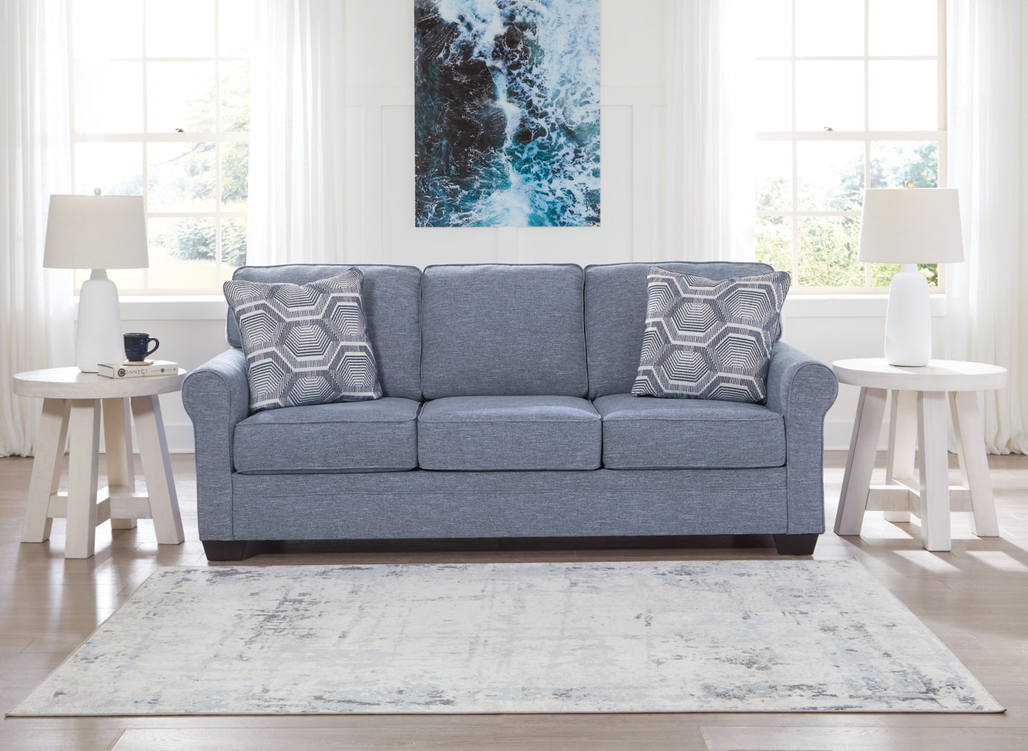 Carissa Manor Sofa (Queen Sleeper Optional)
