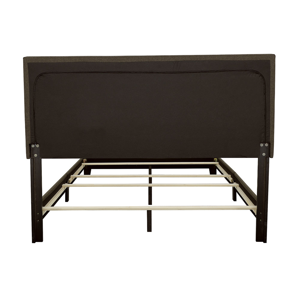 Boyd Upholstered California King Panel Bed Charcoal