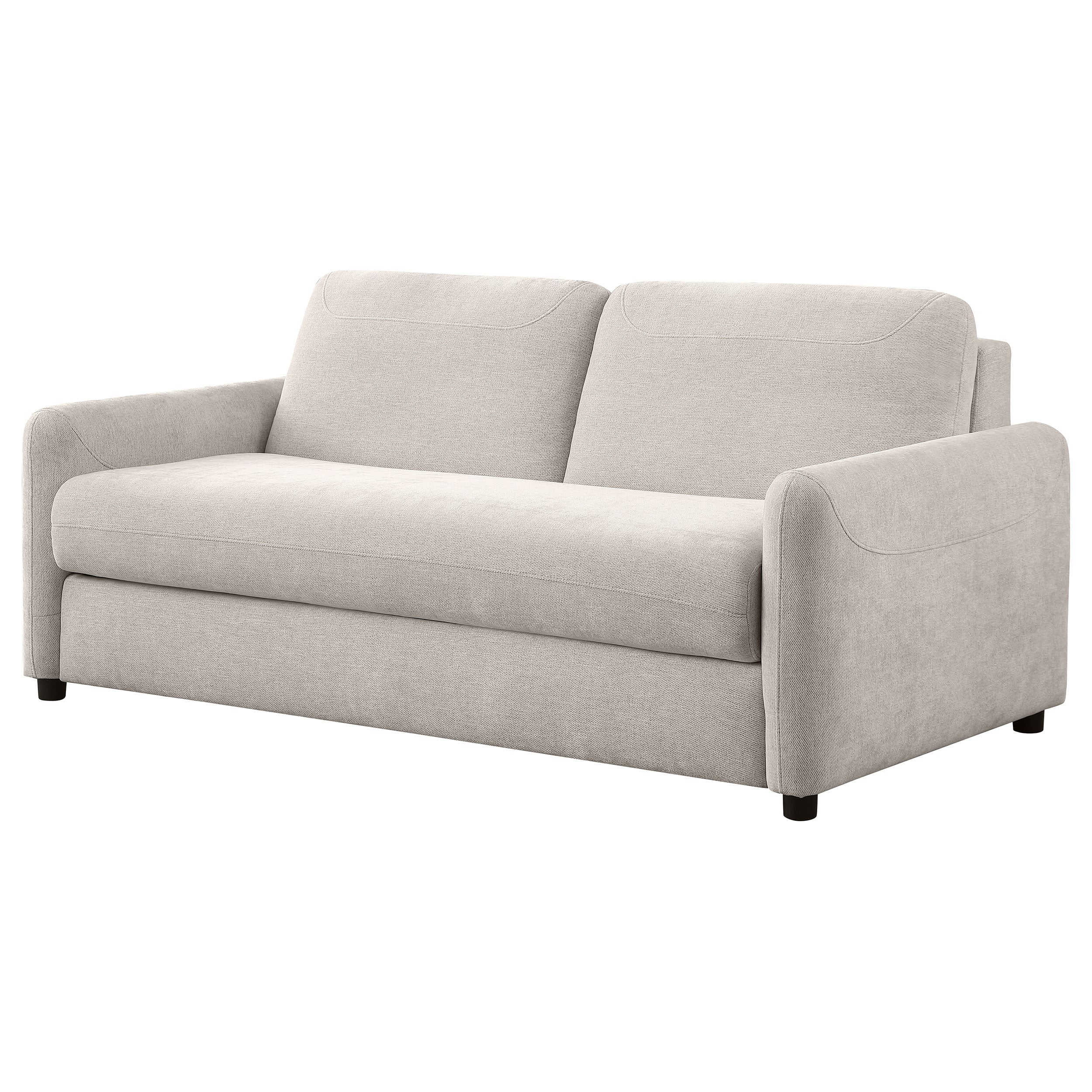 Rylie Upholstered Sofa Sleeper with Mattress Beige