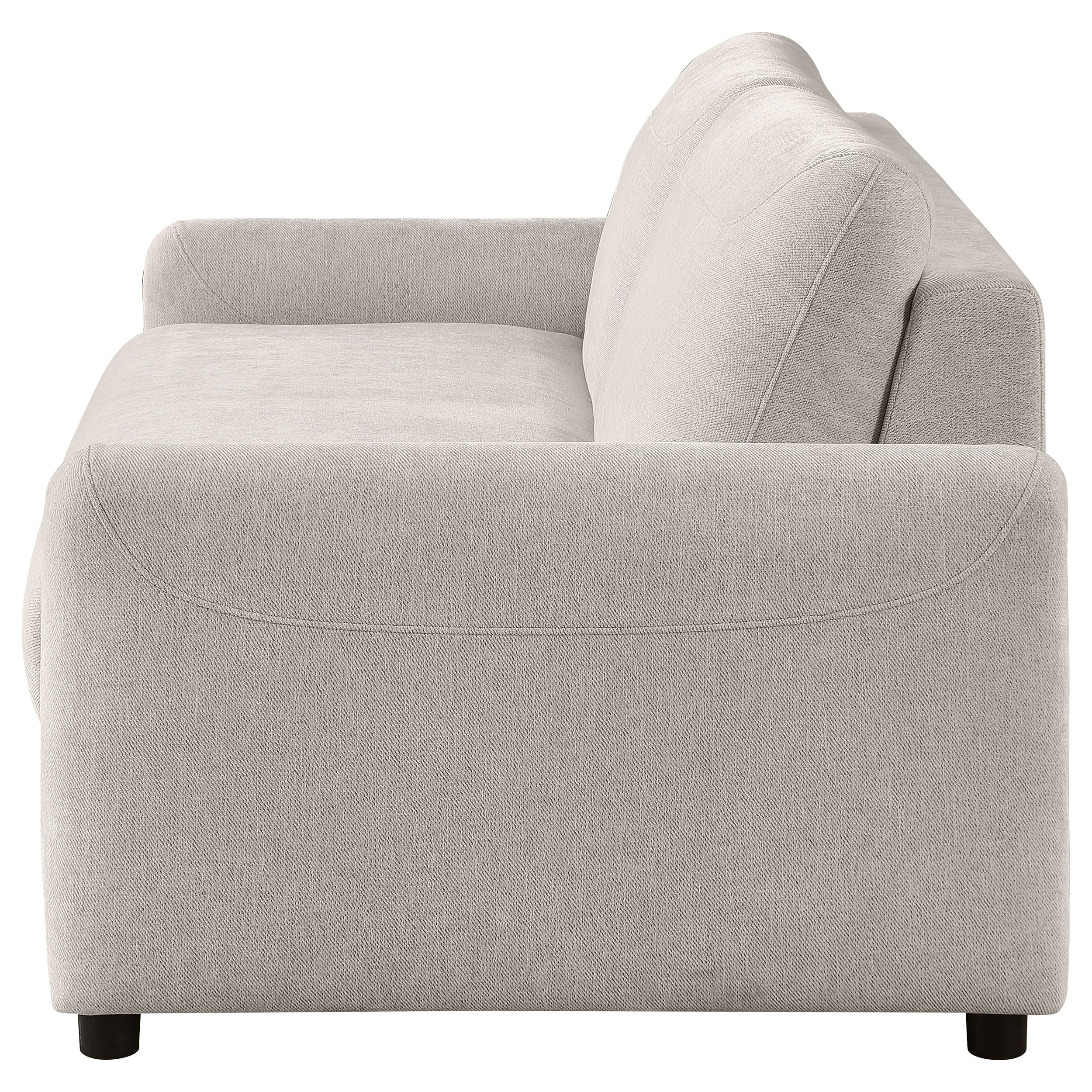 Rylie Upholstered Sofa Sleeper with Mattress Beige