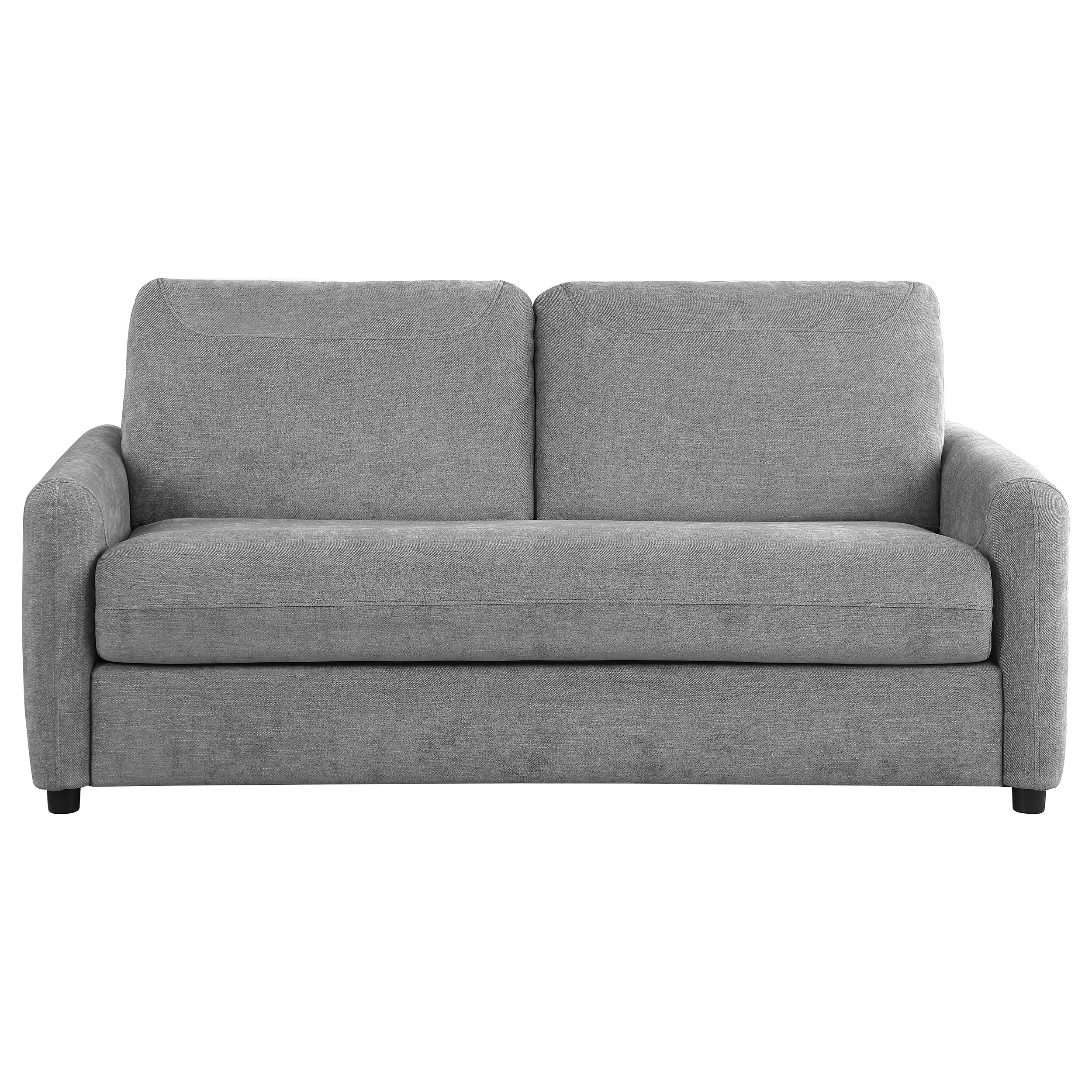 Rylie Upholstered Sofa Sleeper with Mattress Beige