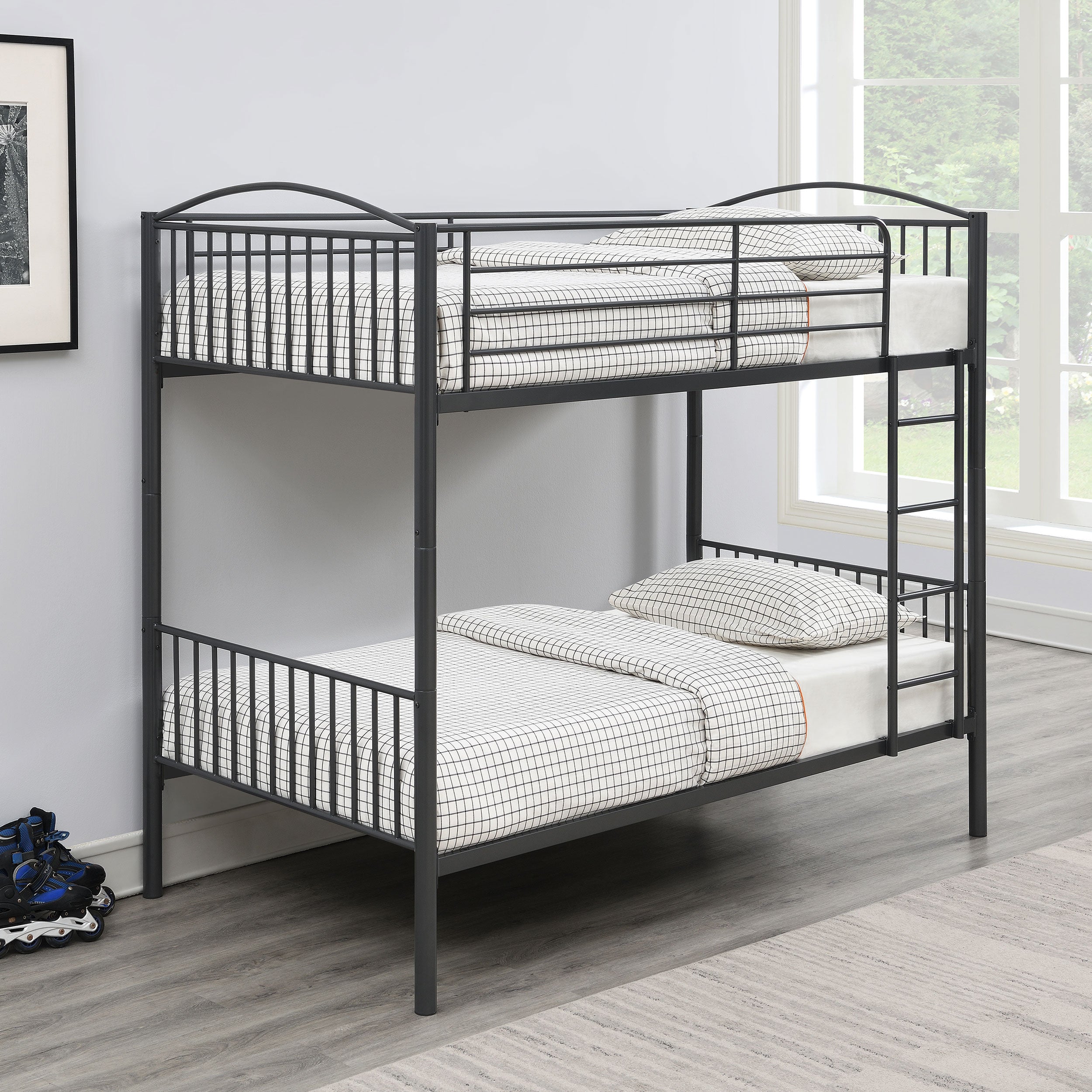 Anson  Over  Bunk Bed Gunmetal