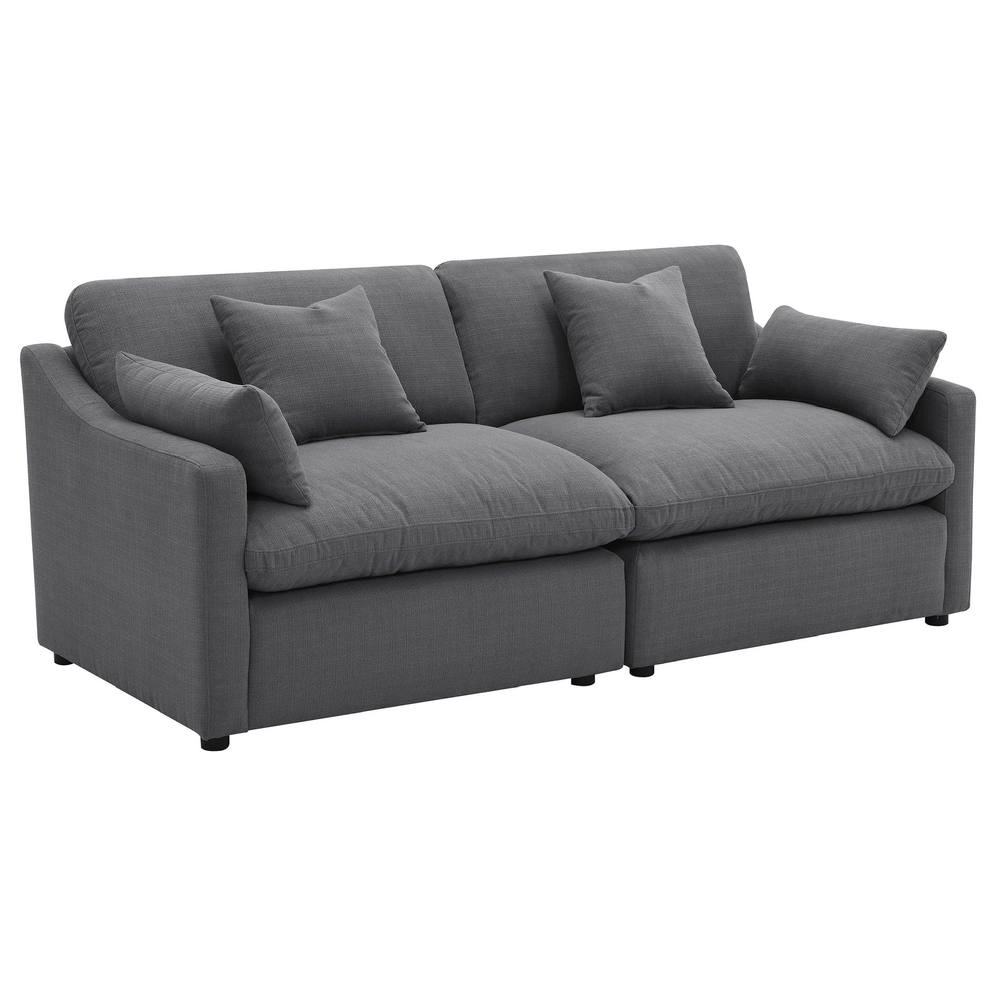 Velari Performance Slope
Arm Cloud Couch - Ivory/Charcoal