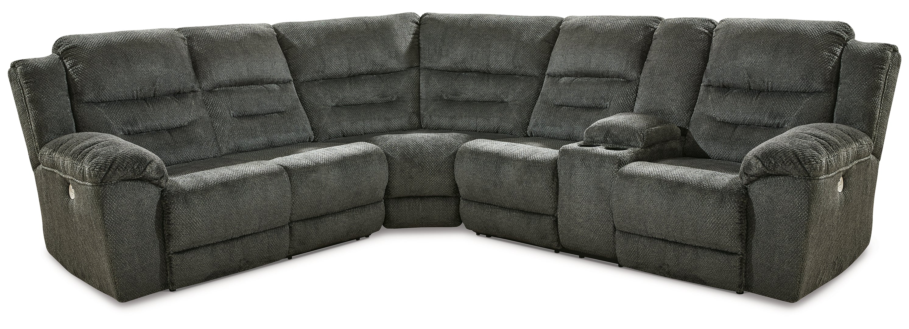 Nettington 4-Piece Fabric Power Reclining Sectional