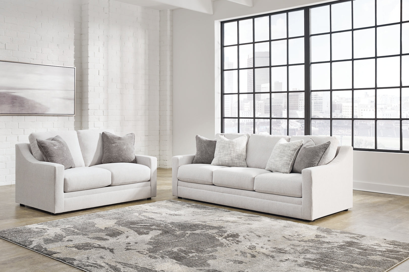 Maitelynn Sofa, Loveseat, Chair & Ottoman