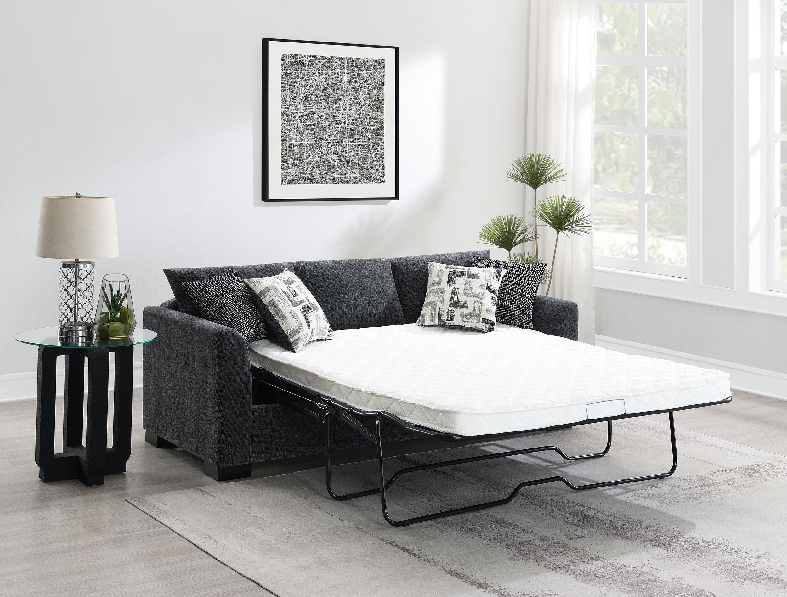 Storey Sleeper Sectional Chaise Sofa (3 Colors)
