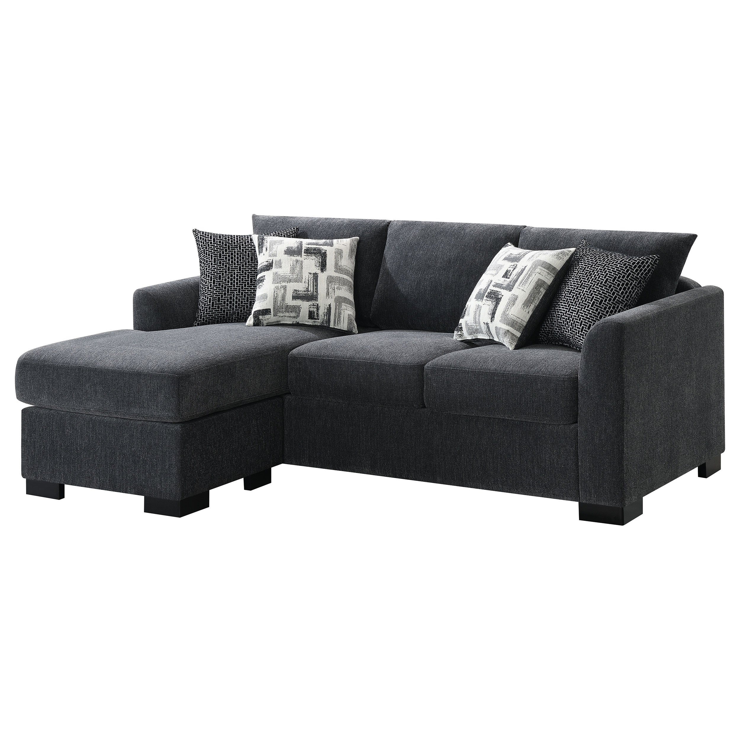 Storey Sleeper Sectional Chaise Sofa (3 Colors)
