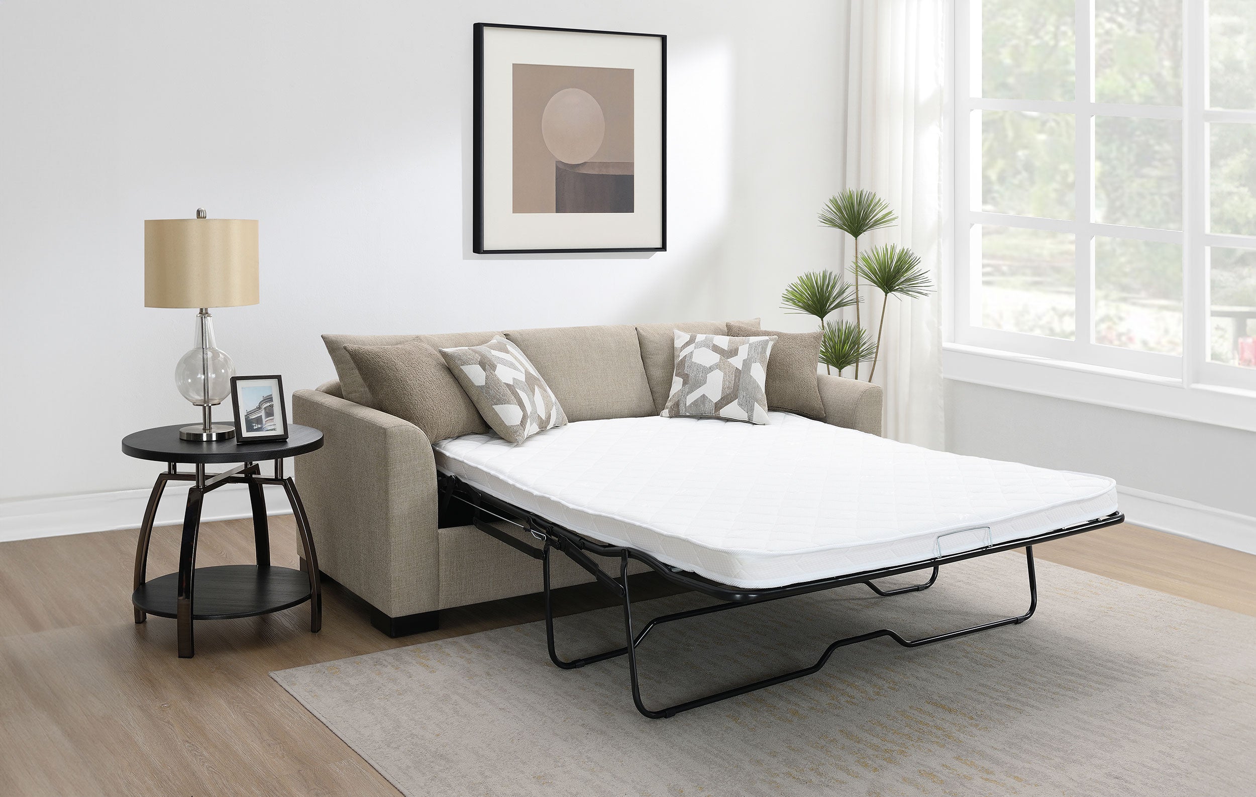 Storey Sleeper Sectional Chaise Sofa (3 Colors)