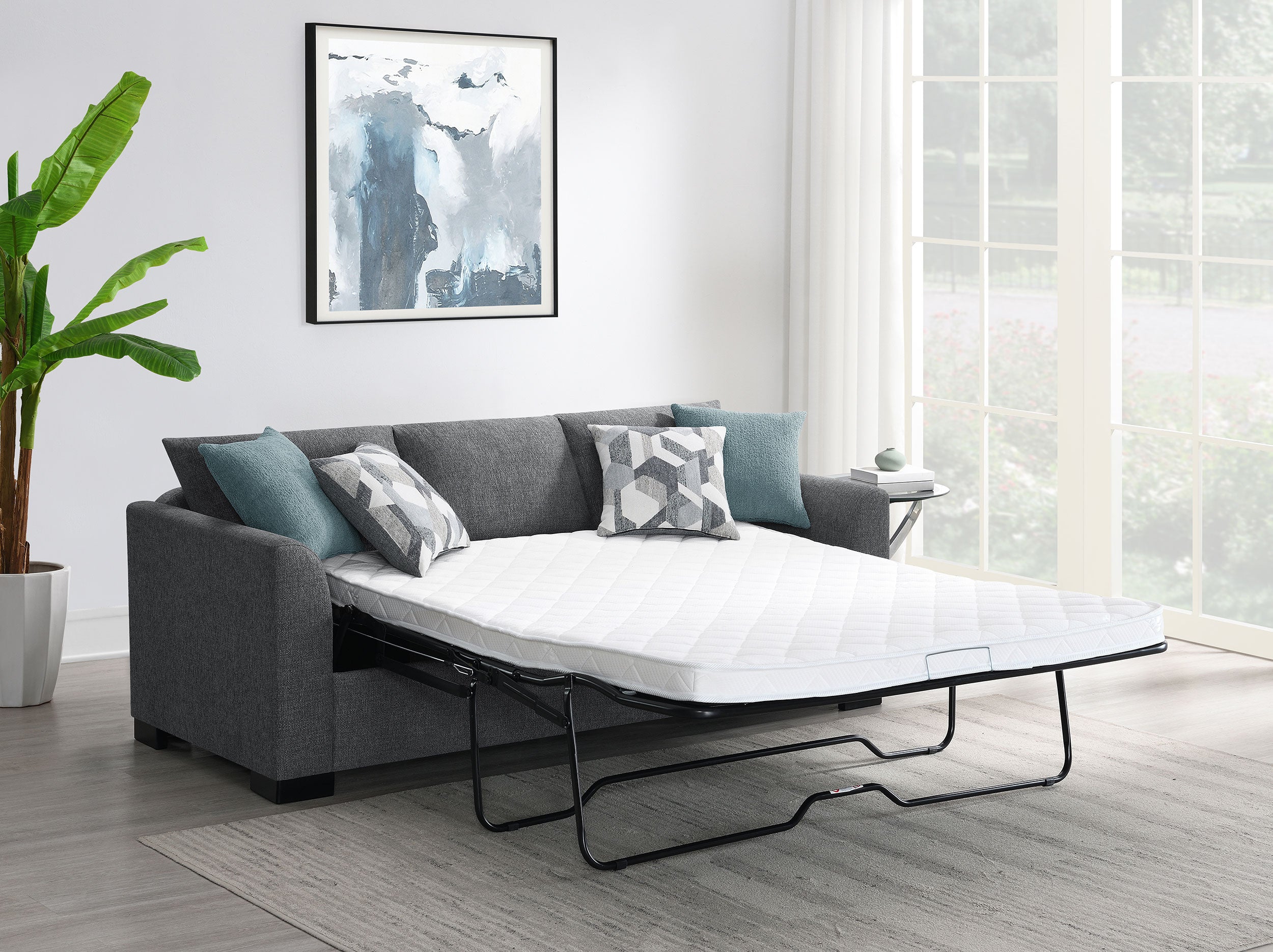 Storey Sleeper Sectional Chaise Sofa (3 Colors)