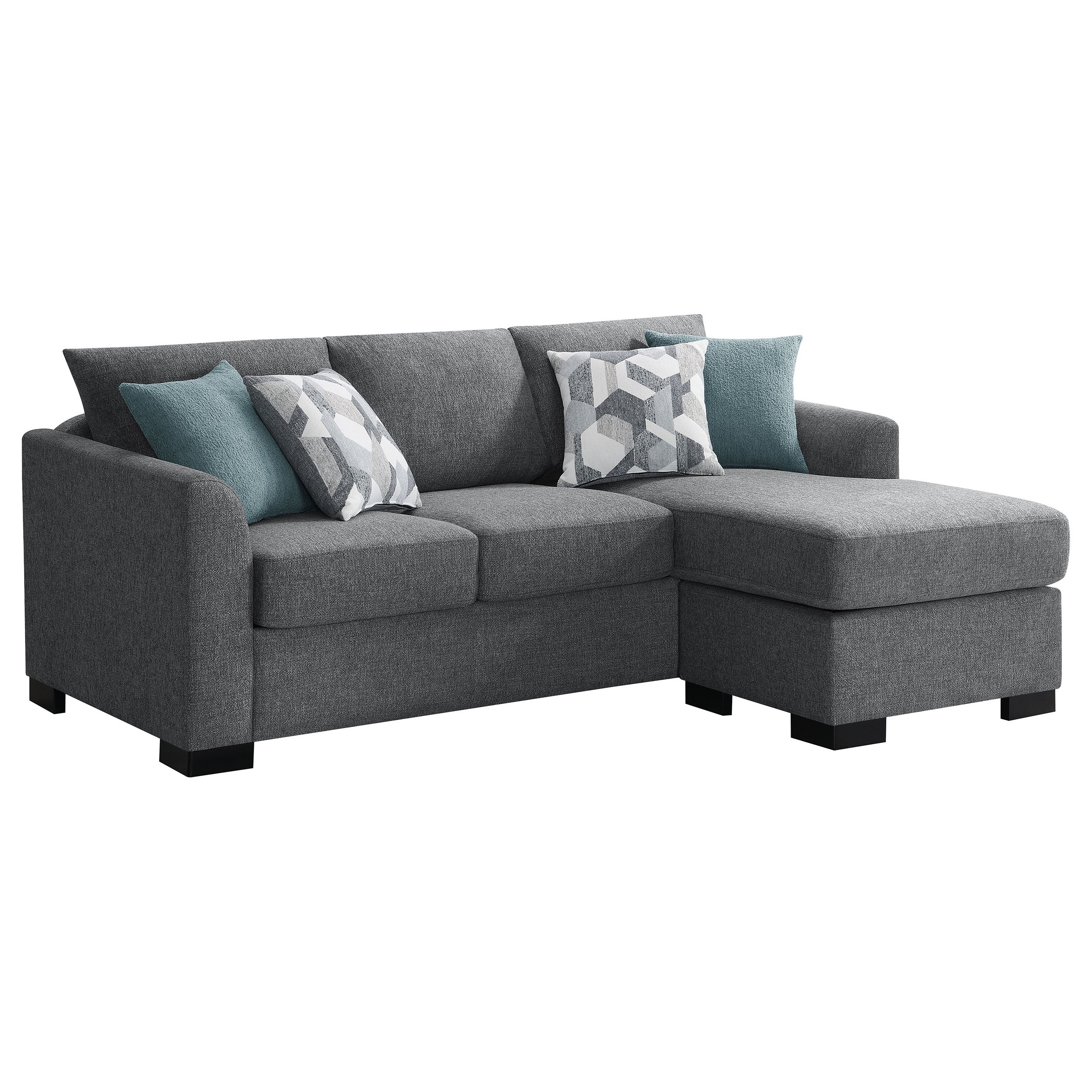 Storey Sleeper Sectional Chaise Sofa (3 Colors)