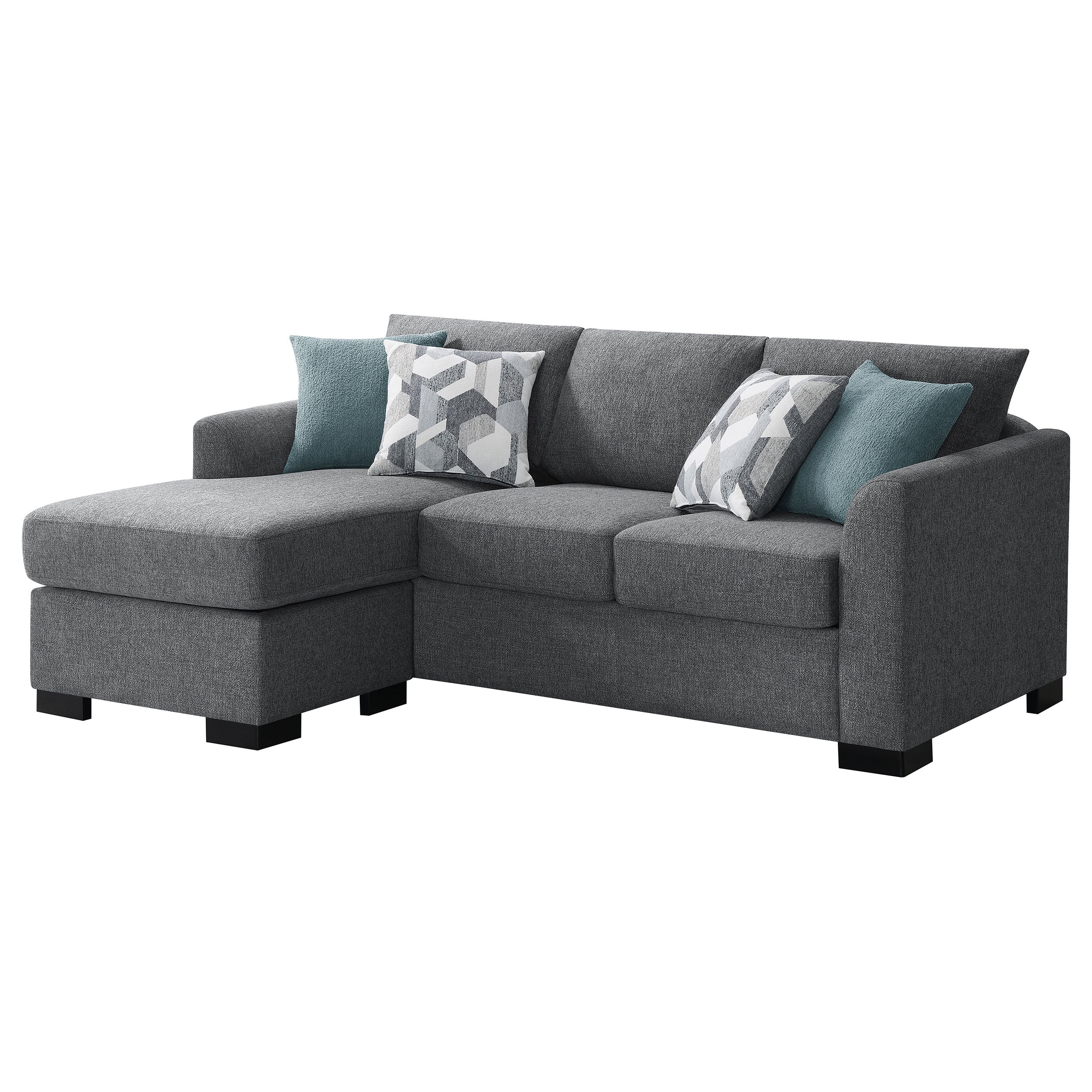 Storey Sleeper Sectional Chaise Sofa (3 Colors)