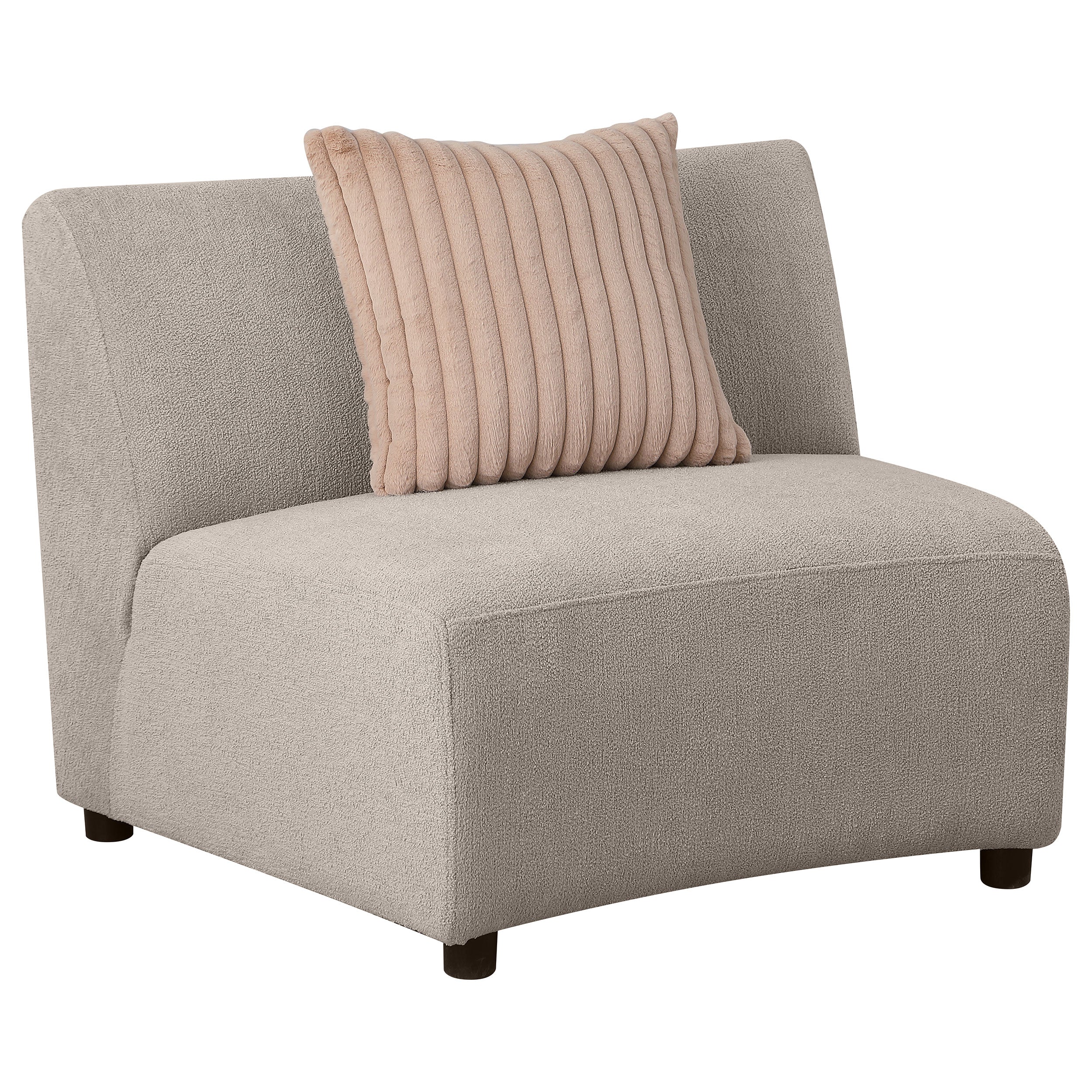 Fayette Upholstered Sectional Sofa Greige