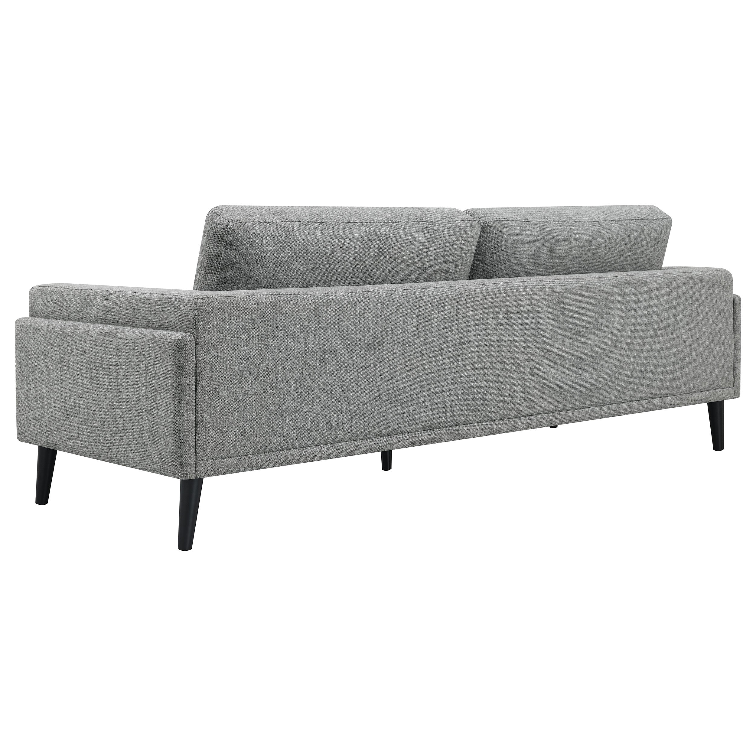 Rilynn Upholstered Track Arm Sofa Brown