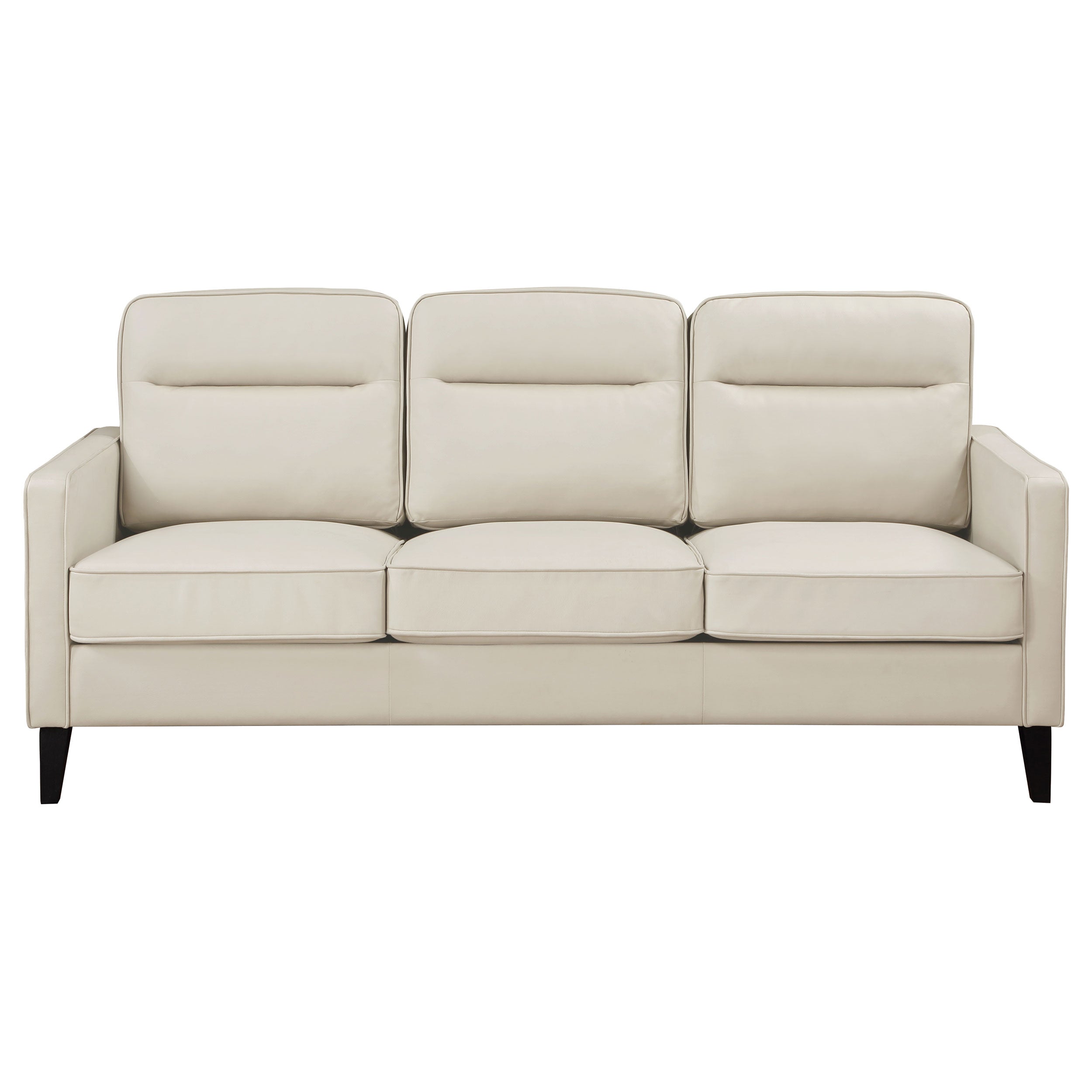 Jonah Upholstered Track Arm Sofa Set Green
