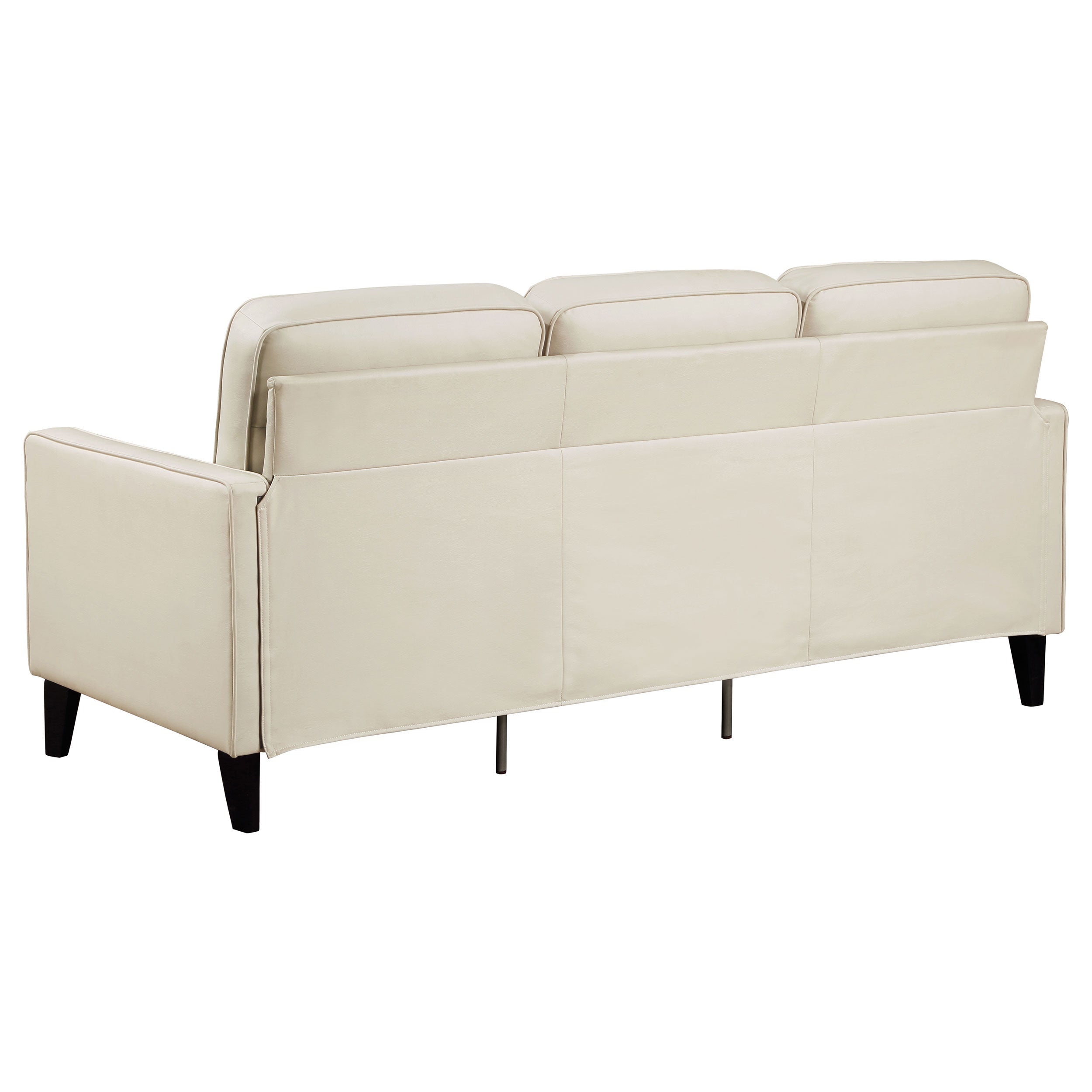 Jonah Upholstered Track Arm Sofa Set Green
