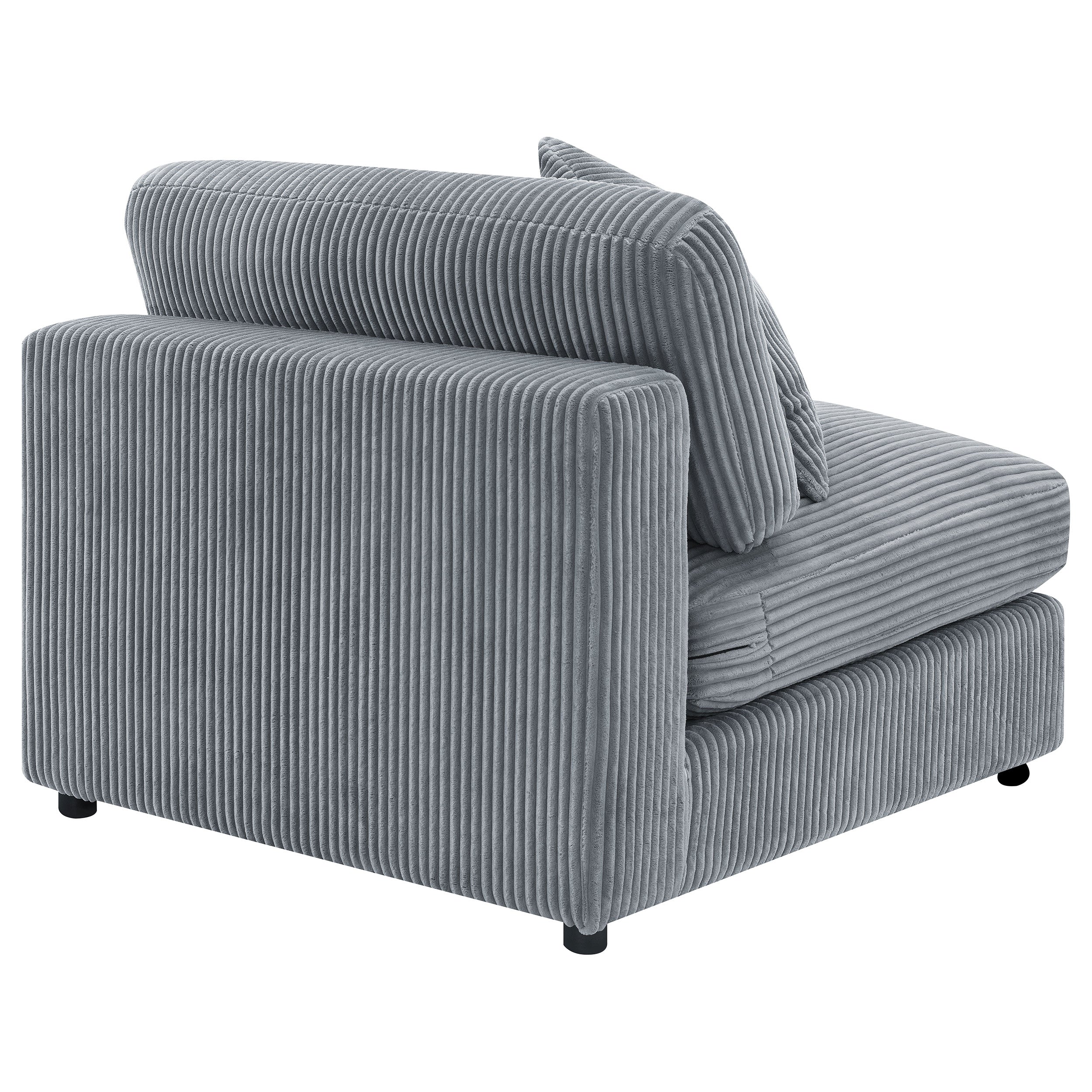 Blaine Upholstered Armless Chair Sand