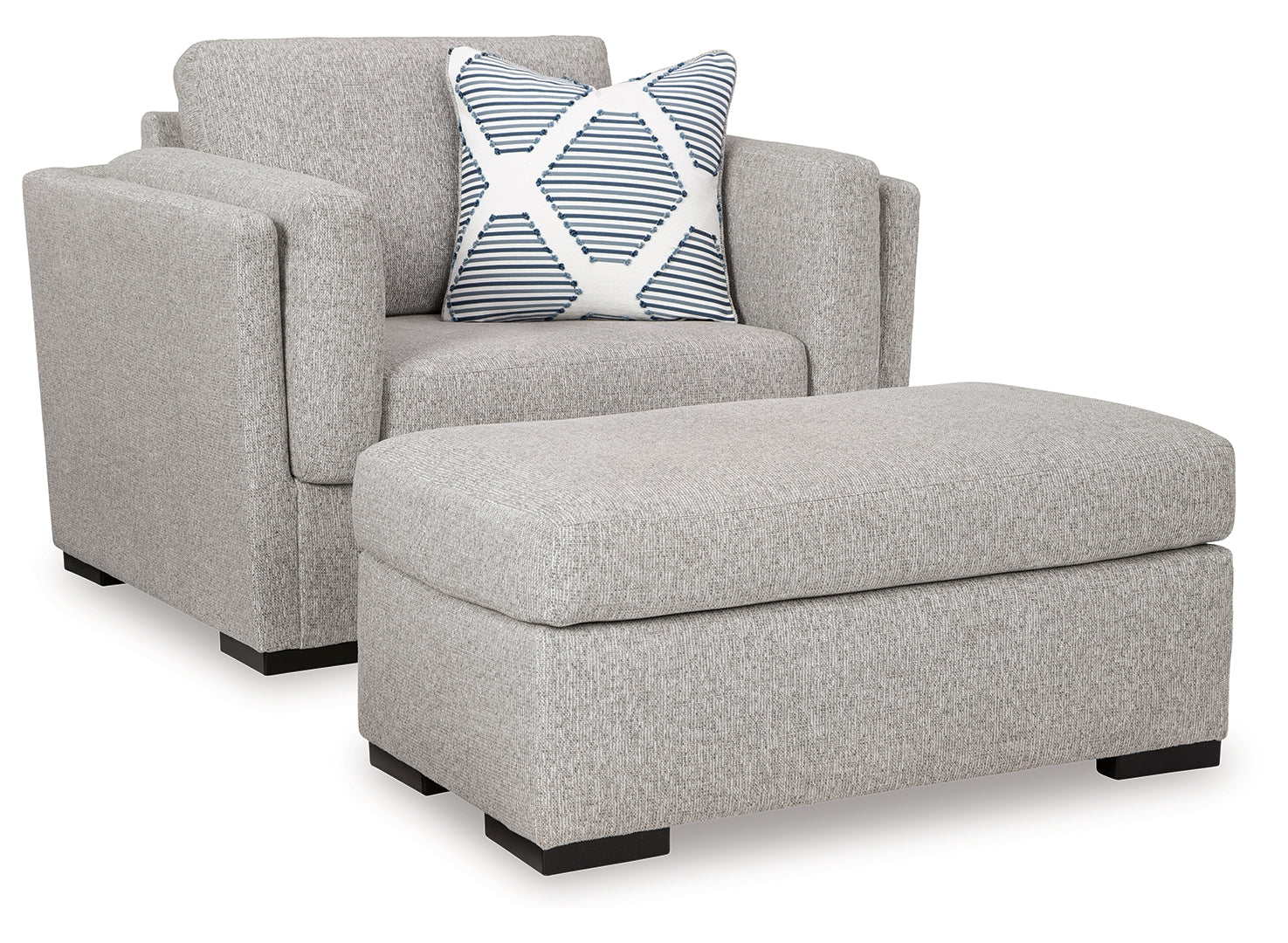 Evansley Chair and Ottoman